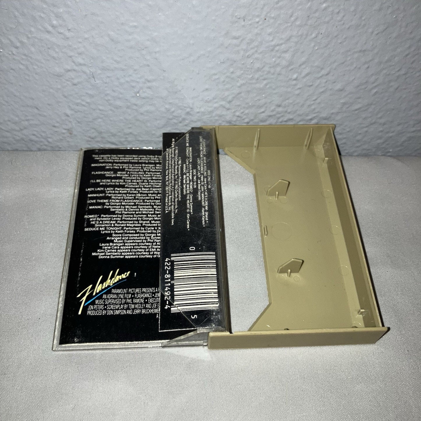 Tape Used Flashdance Soundtrack from The Motion Picture 1983 PloyGram Cassette
