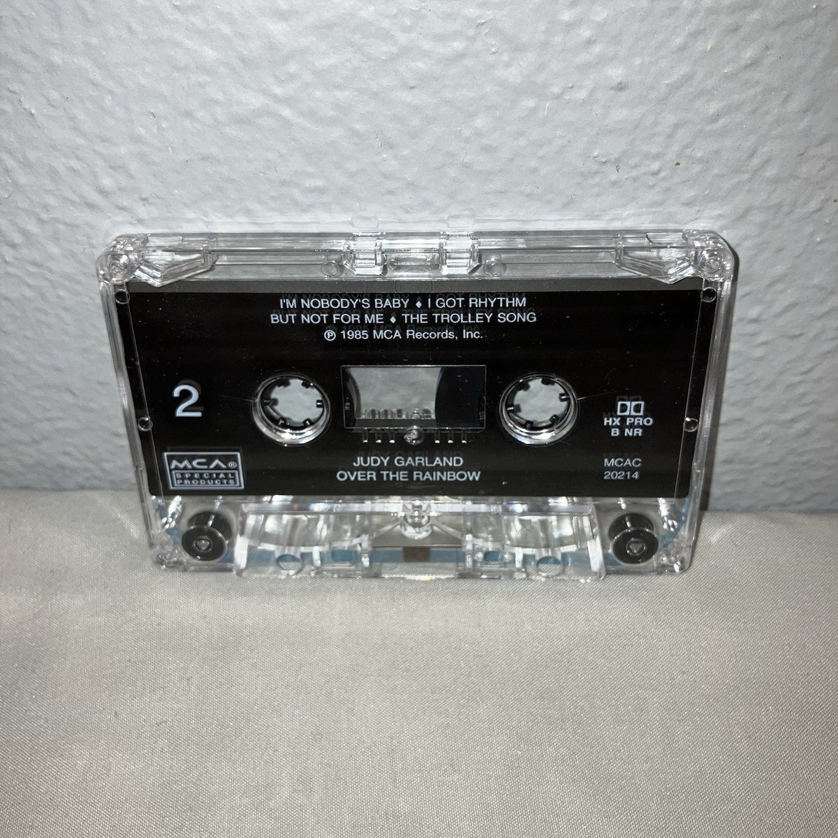 Tape Used Judy Garland Over The Rainbow Cassette Tape Song From The Wizard Of Oz