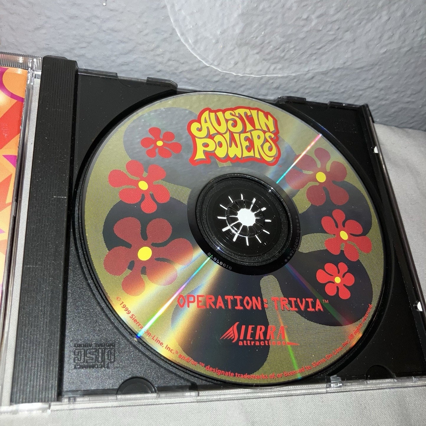 Pc Game Used Austin Powers Operation Trivia 1999 Sierra Big Box Windows Pc Mac