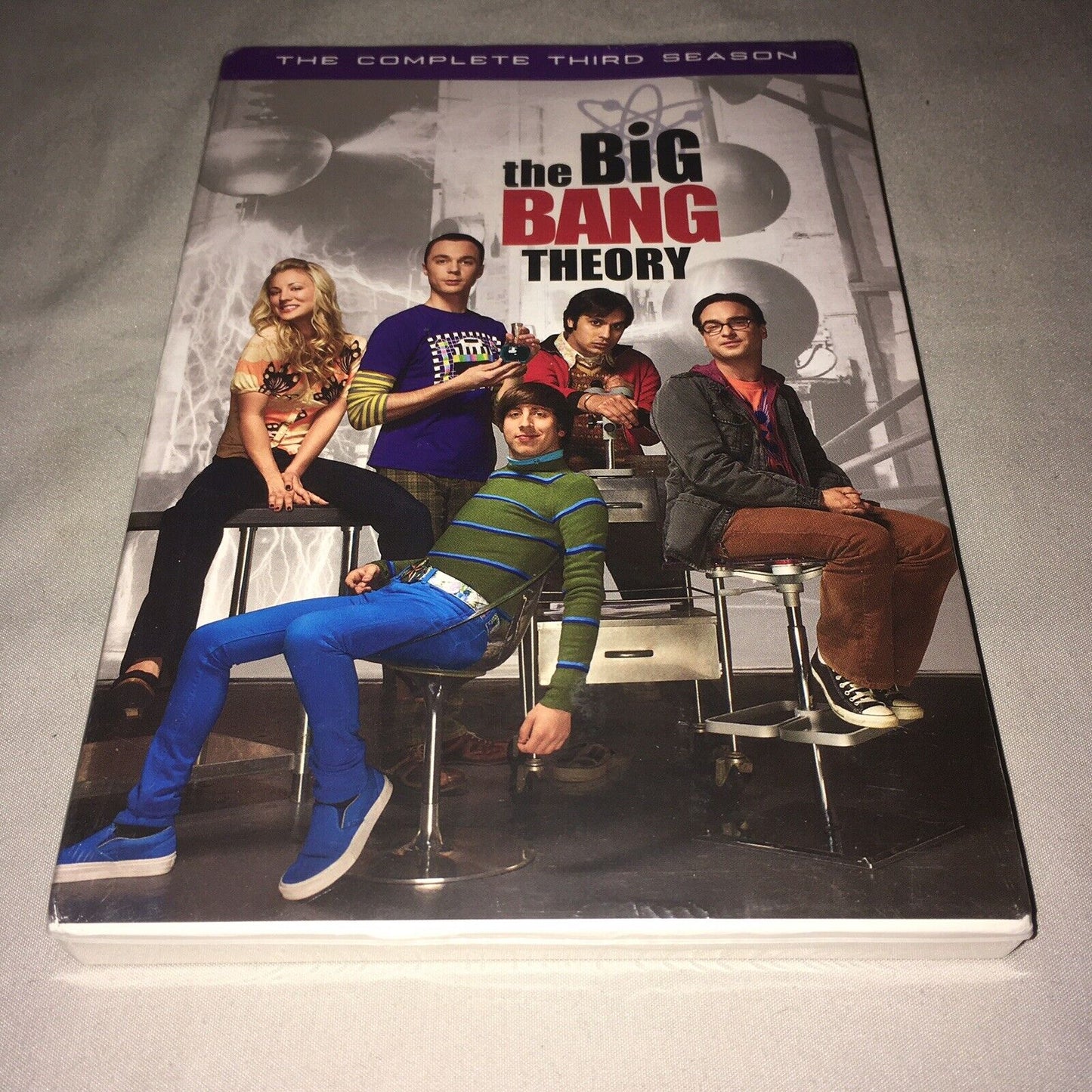 Dvd Sealed New The Big Bang Theory Season 1 / 2 / 3 Lot Jim Parsons Kaley Cuoco
