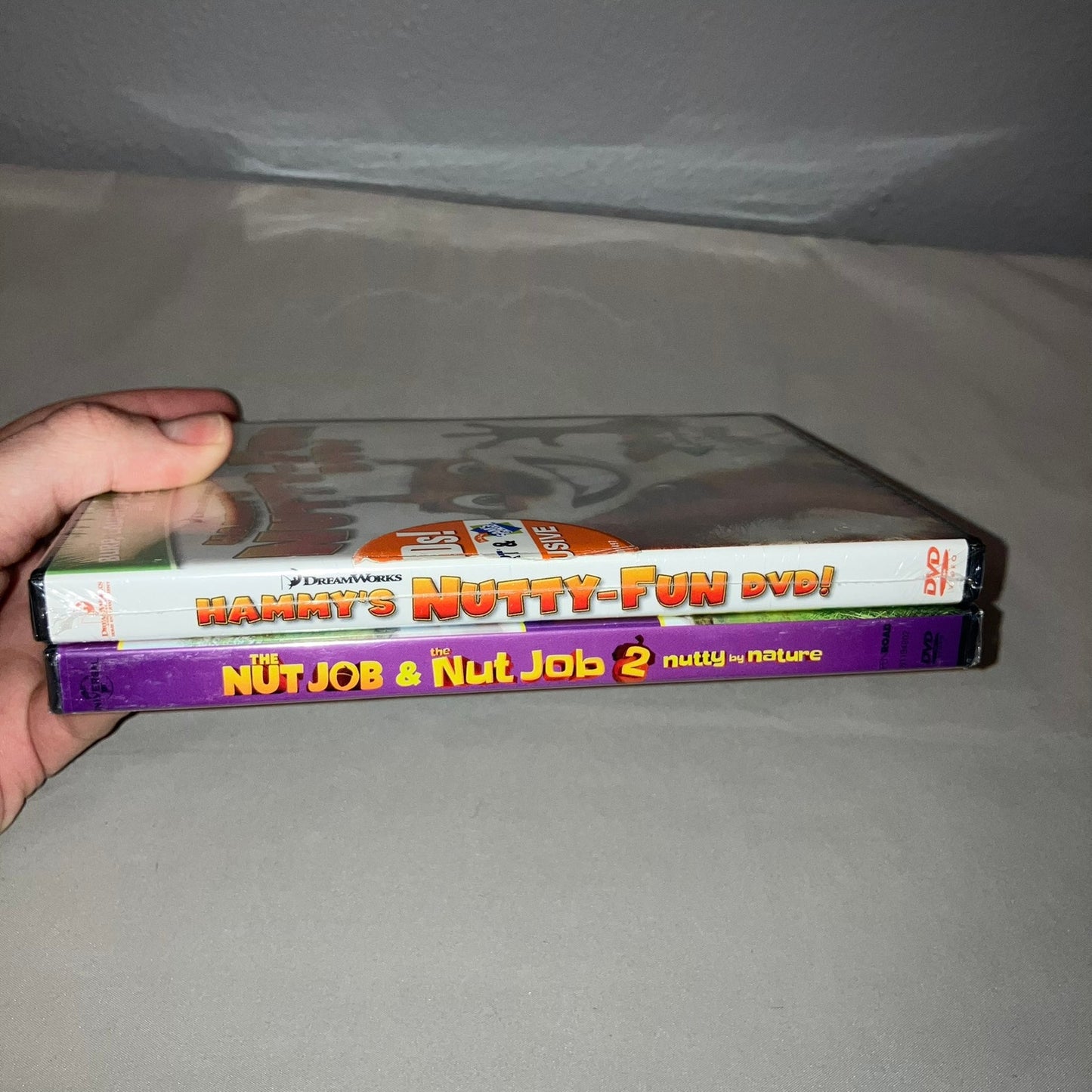 Dvd Sealed New Nwt Hammy's Nutty Fun Dvd! Halloween Seasonal Cartoon Collection