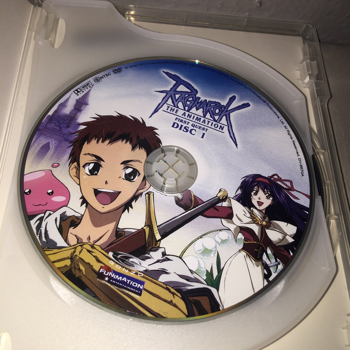 Dvd Used Ragnarok The Animation First Quest 9 Episodes On 2-Disc Set Funimation