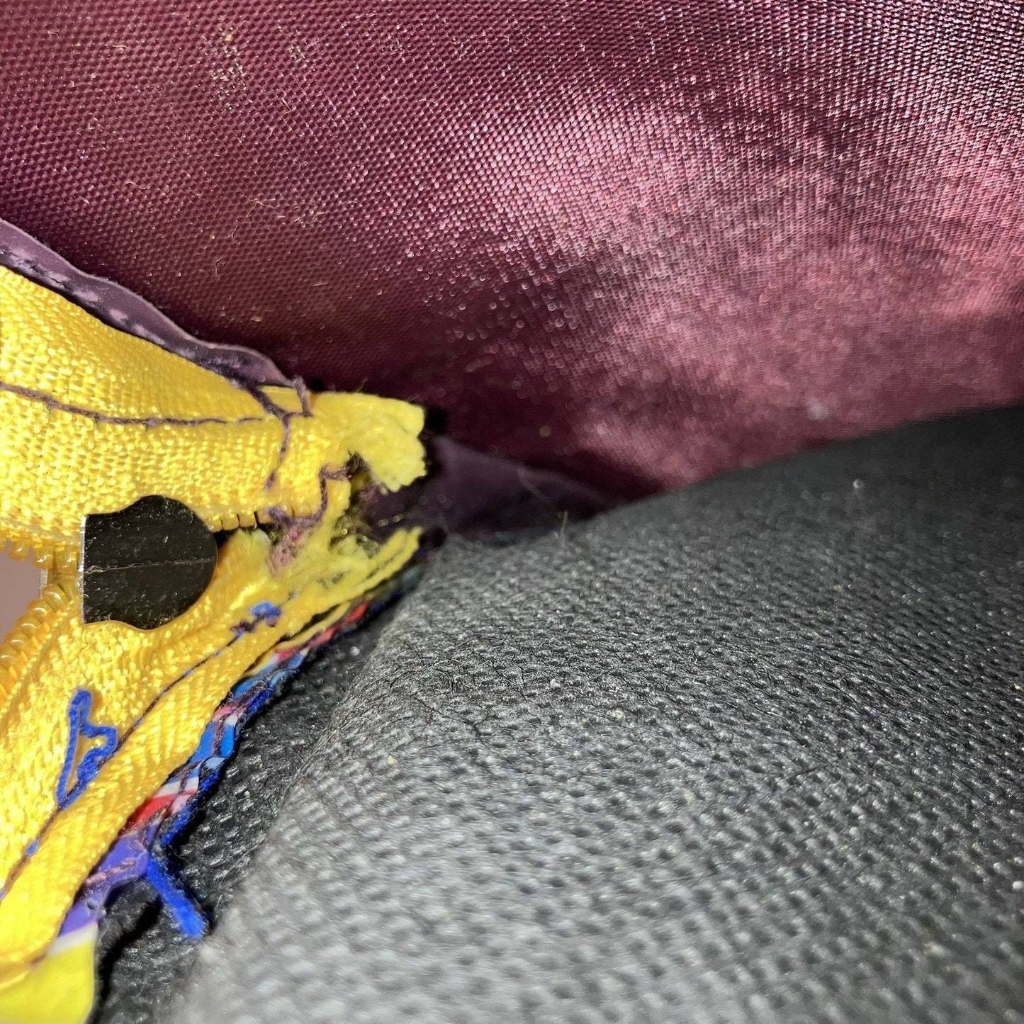 Vintage Doraemon Super Hero Backpack School Bag *Broken Zipper On Front Pocket*