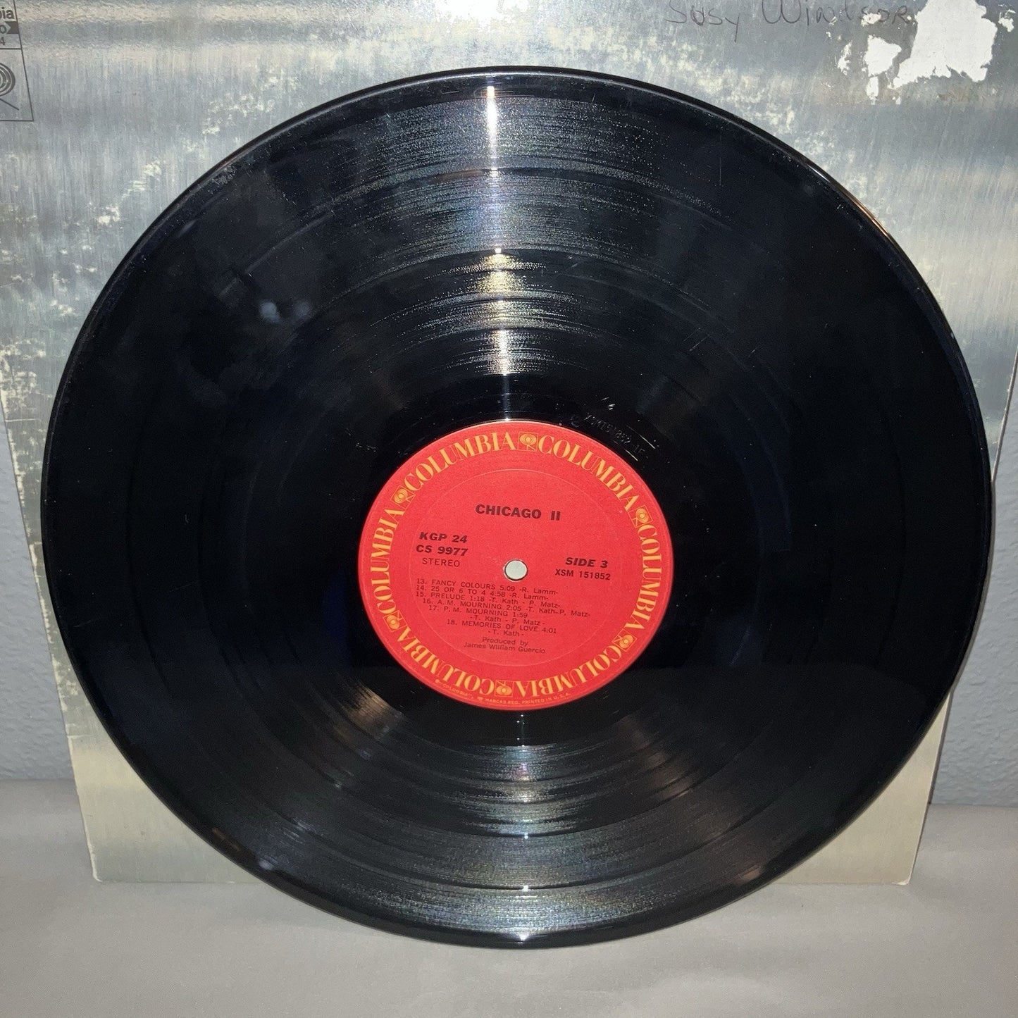 Vinyl Record Chicago II 2 Self Titled Columbia KGP 24 Record Album Vinyl LP