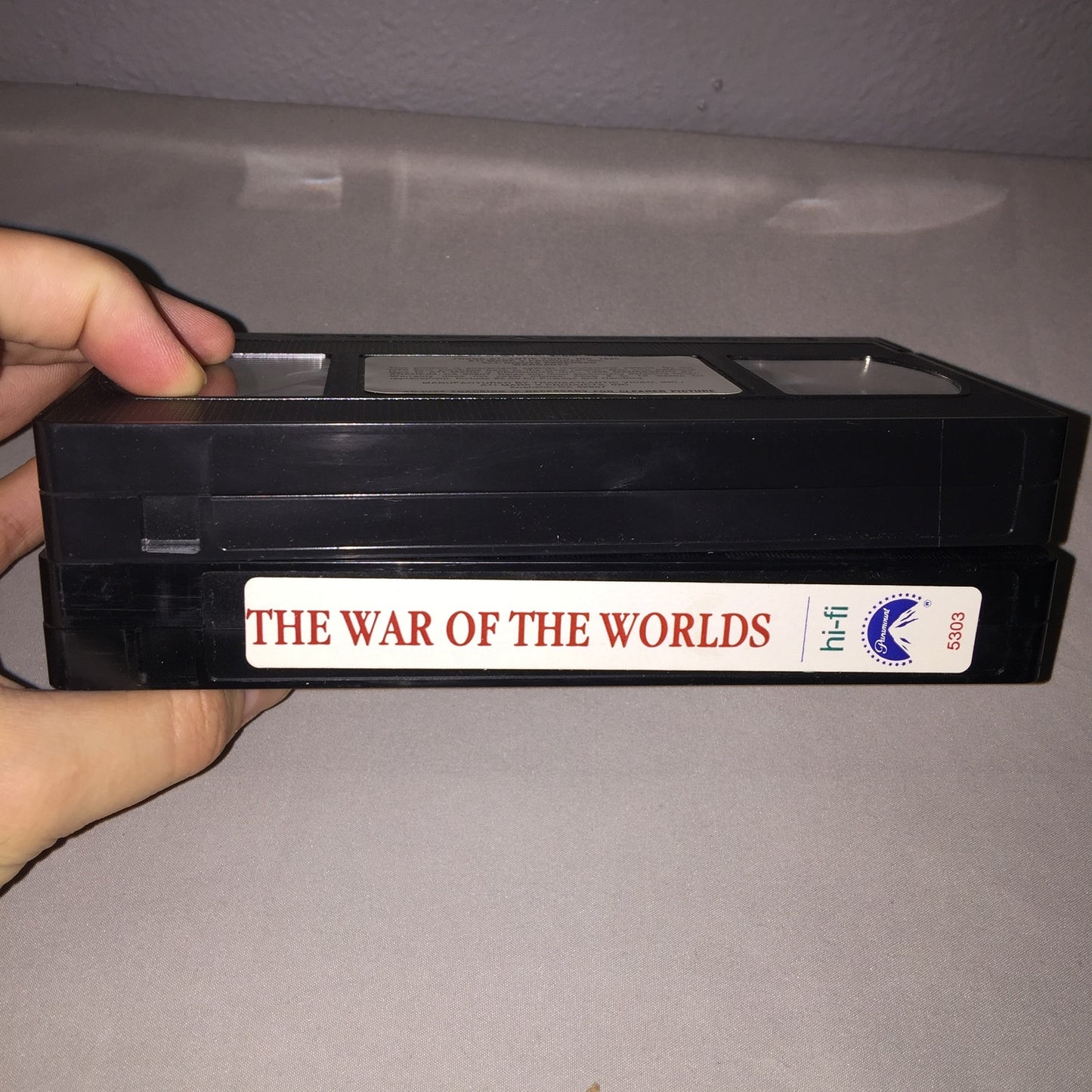 Vhs Used B&W 1950s 50s Killers From Space / The War Of The Worlds Tape Bundle