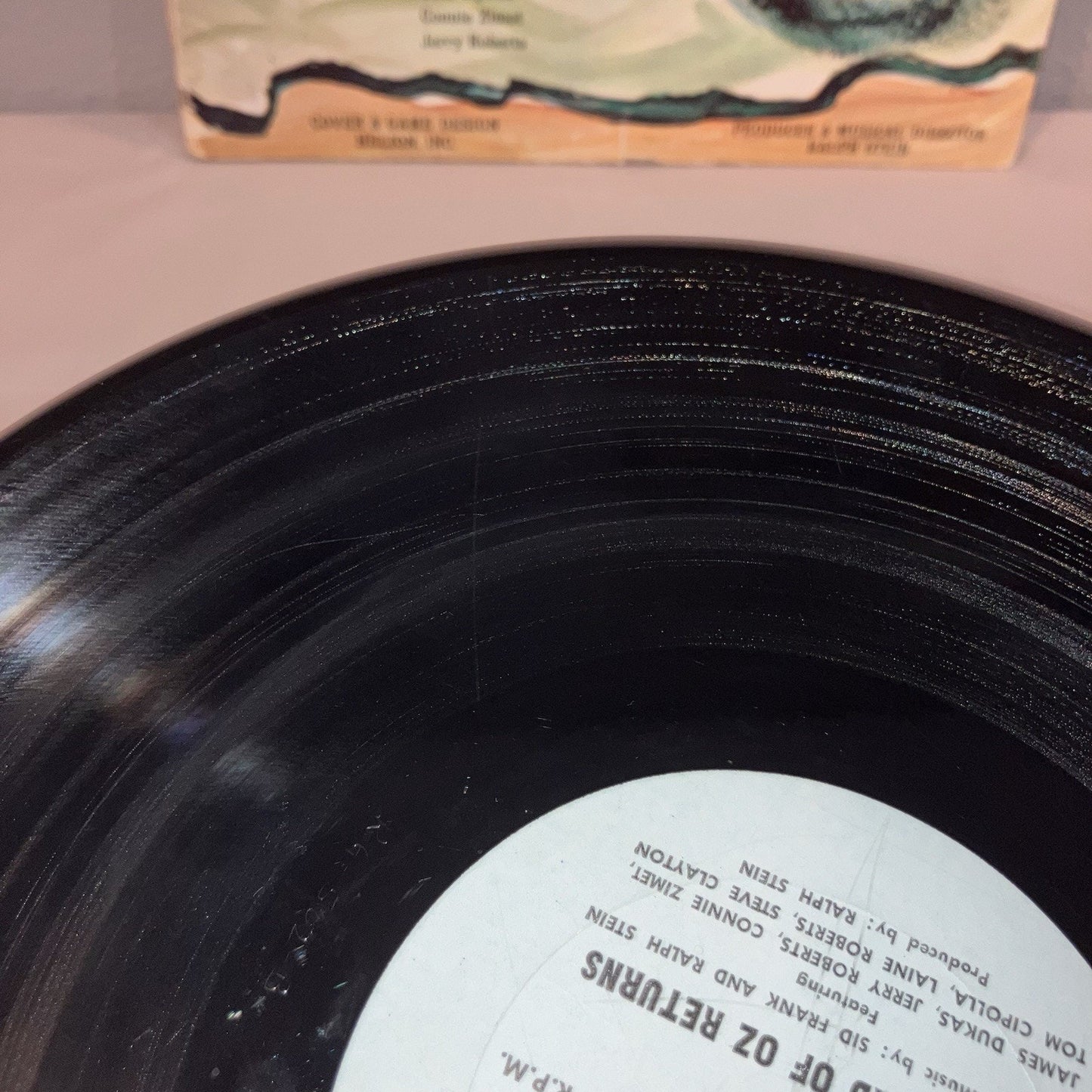 Vinyl Record The Wizard of Oz Returns Album / Board Game *Missing Instructions*