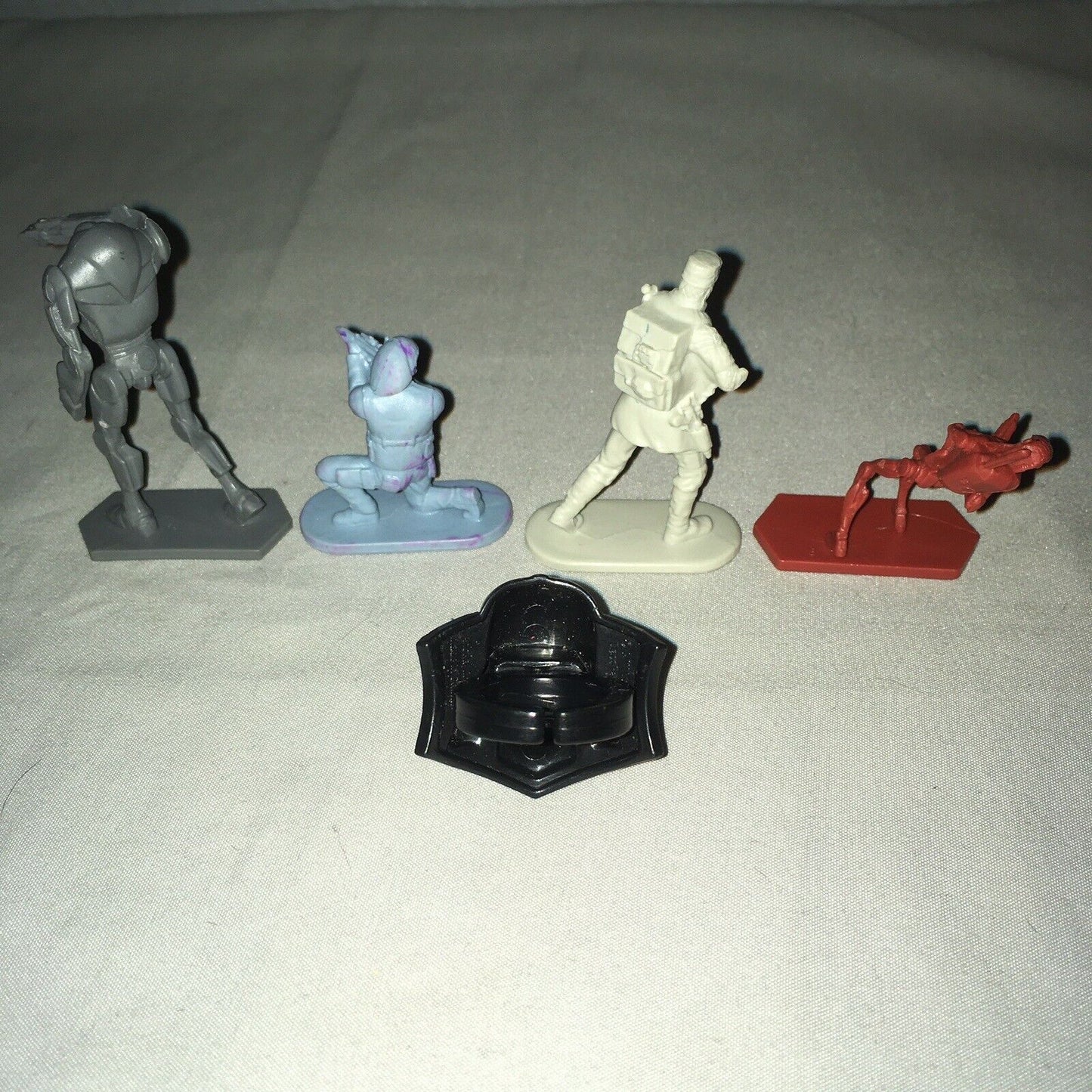 Star Wars 4 Miscellaneous Stand Up Toy Figure From Various Board Games Lucasfilm