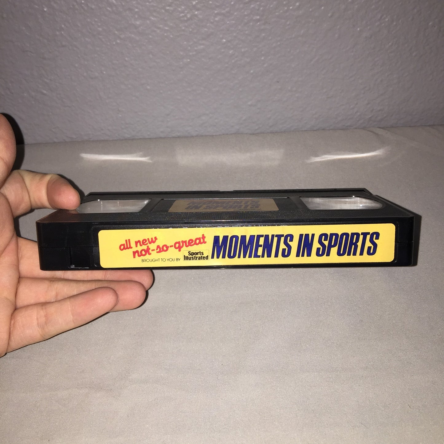 Vhs Used Sports Illustrated Not-So-Great Moments In Sports Tape Hbo Tim McCarver