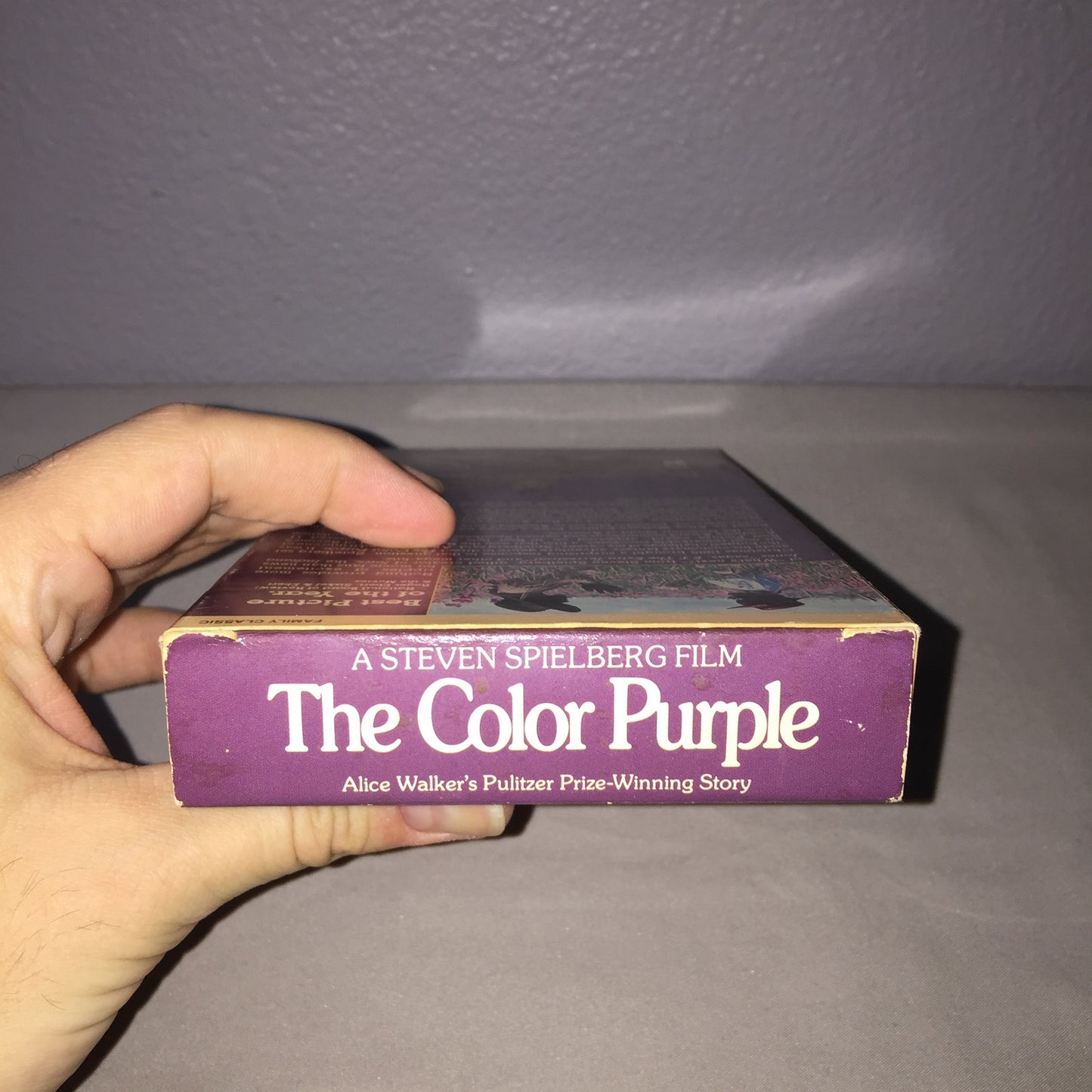 Vhs Used The Color Purple *Screener* Preview Tape For Display Purposes Only Wb