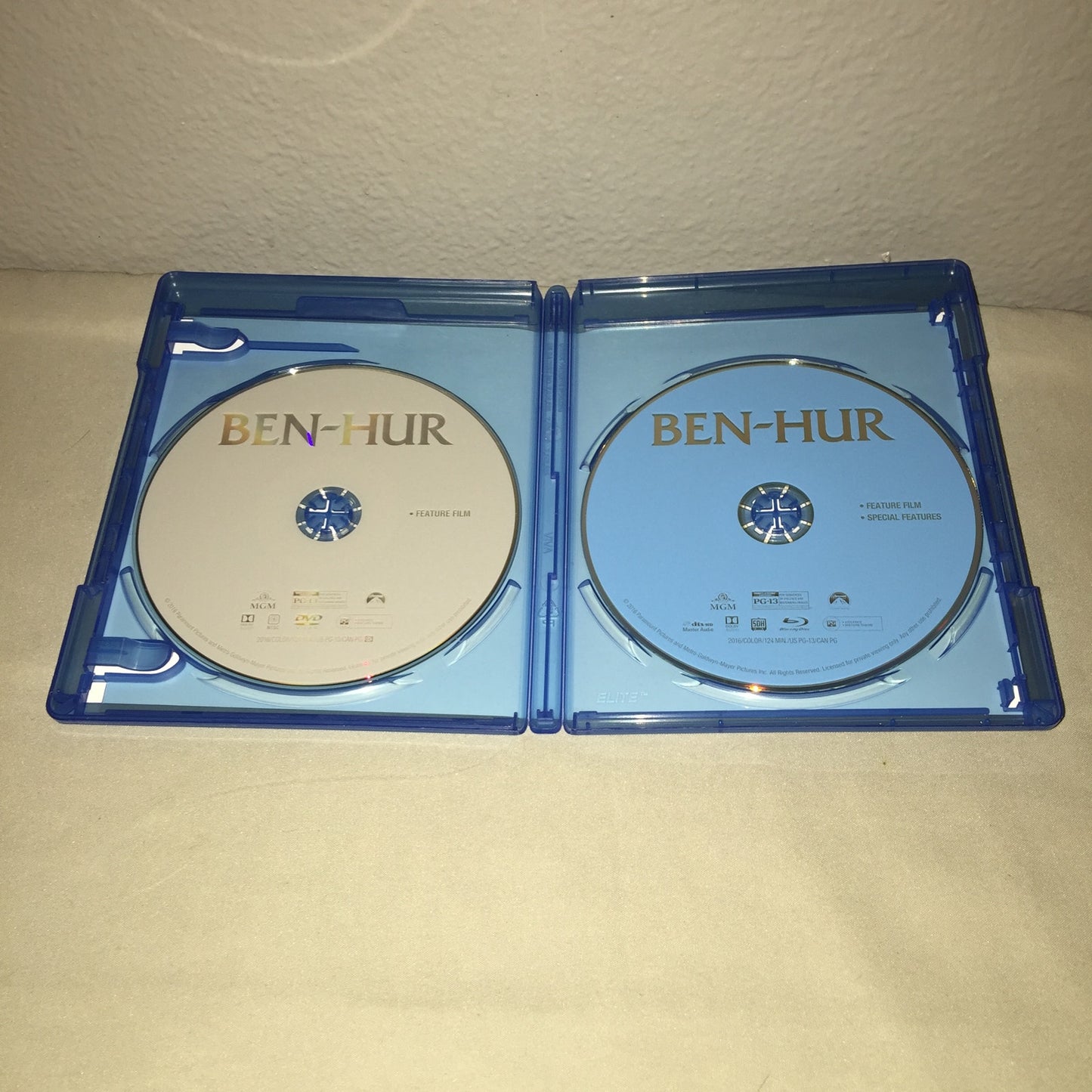 Blu-ray / Dvd Used Ben-Hur / Dvd Gods Of Egypt Lot Gerard Butler Coster-Waldau