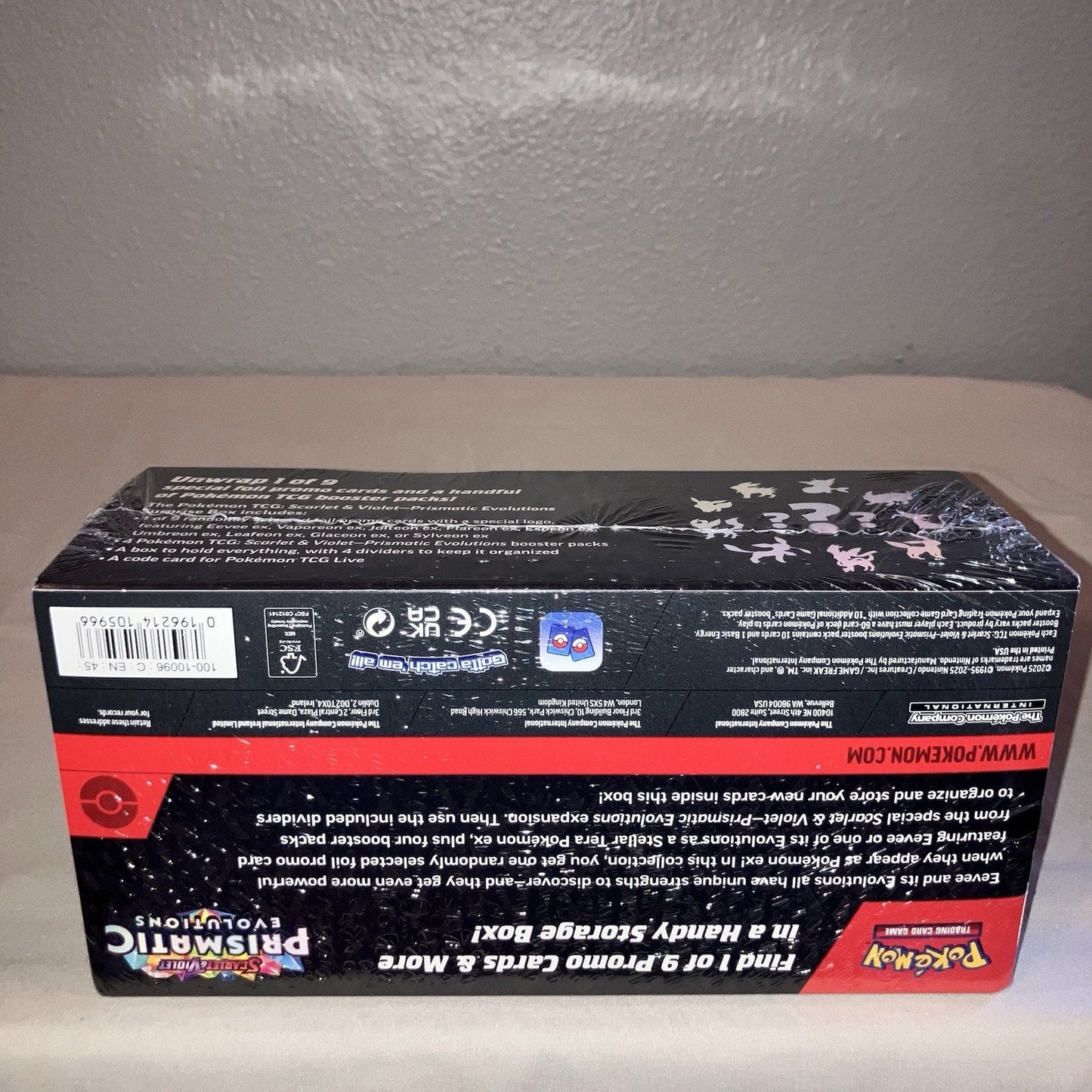 Pokemon DR Mewtwo Tin PE Surprise Box 2 PF Tech Sticker Trick Or Trade 35 Pk + 2