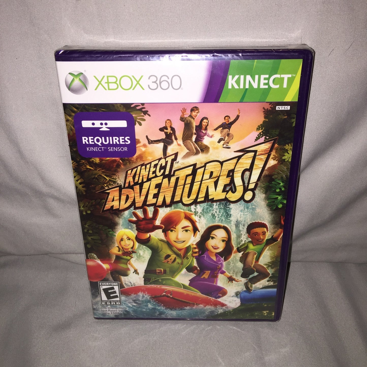 Xbox 360 New Sealed Kinect Adventures / Open Kinect Adventures Enjoy / Collect 1