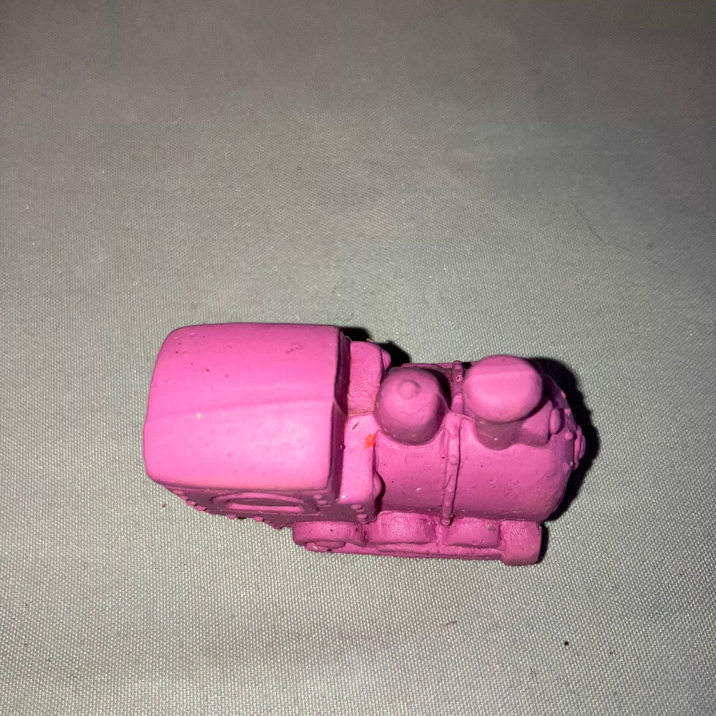 Office Locomotive Train Shaped Pencil Top Eraser Pink Railroad Office Supply