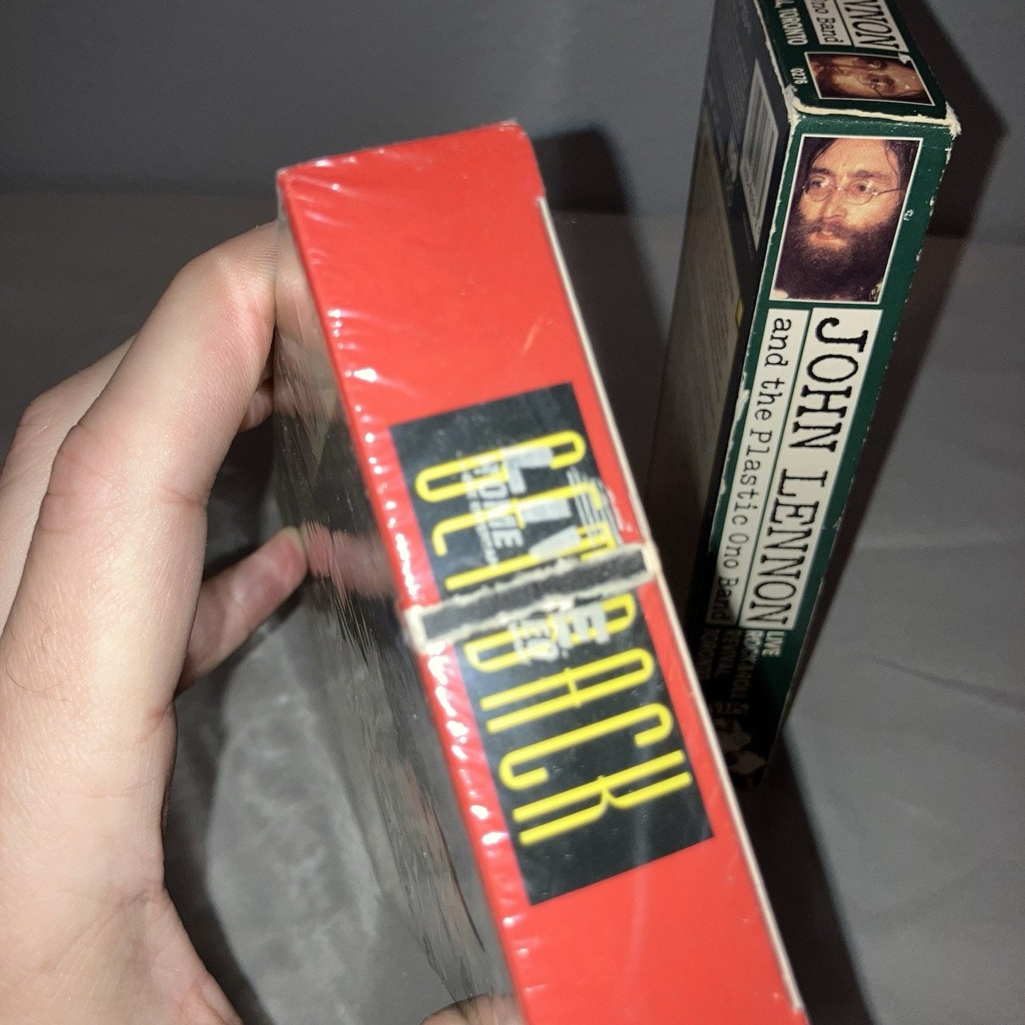 Vhs Used John Lennon and the Plastic Ono Band Live / Paul McCartney Get Back Lot