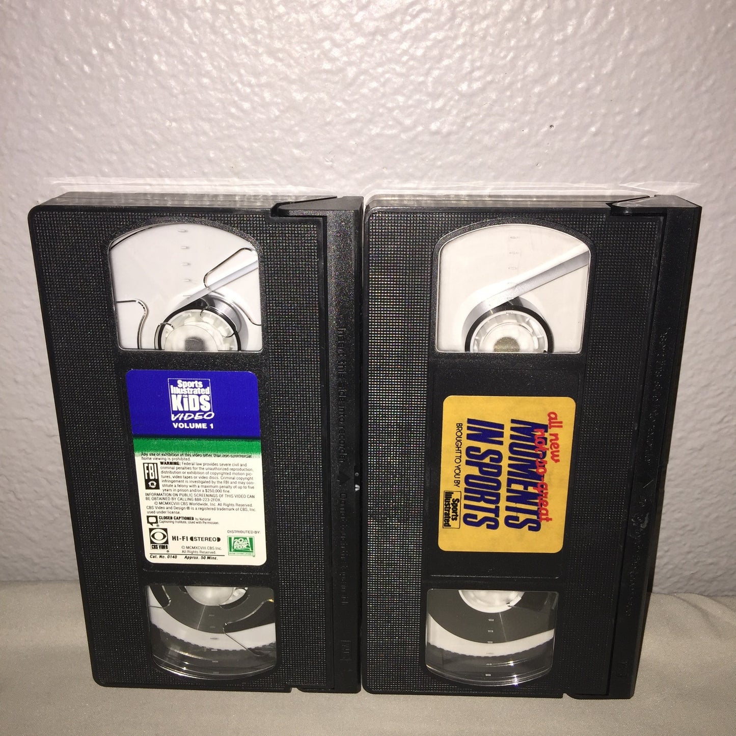 Vhs Used Sports Illustrated For Kids Volume 1 / Not-So-Great Moments In Sports