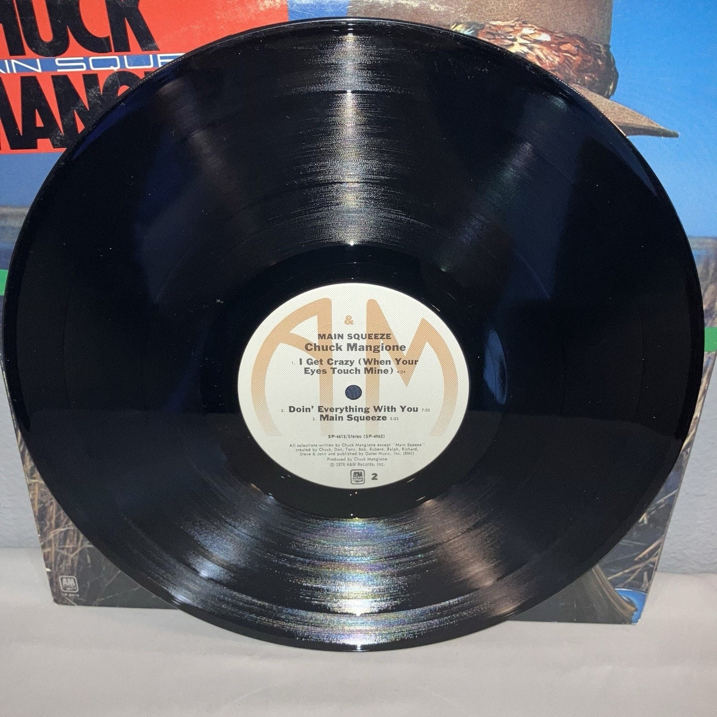Vinyl Record Chuck Mangione Lot Feels So Good / Love Notes / Main Squeeze Works