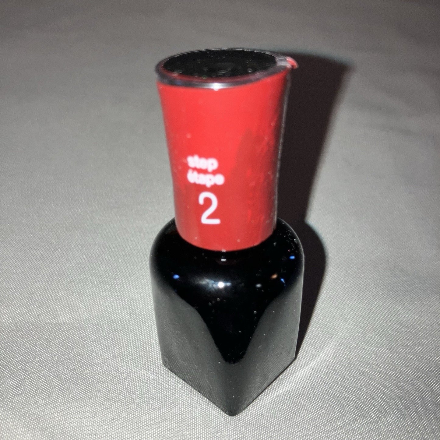 Sally Hansen New No Box Red My Lips Salon Gel Polish Step 1,2,3 + Cleanser Pads