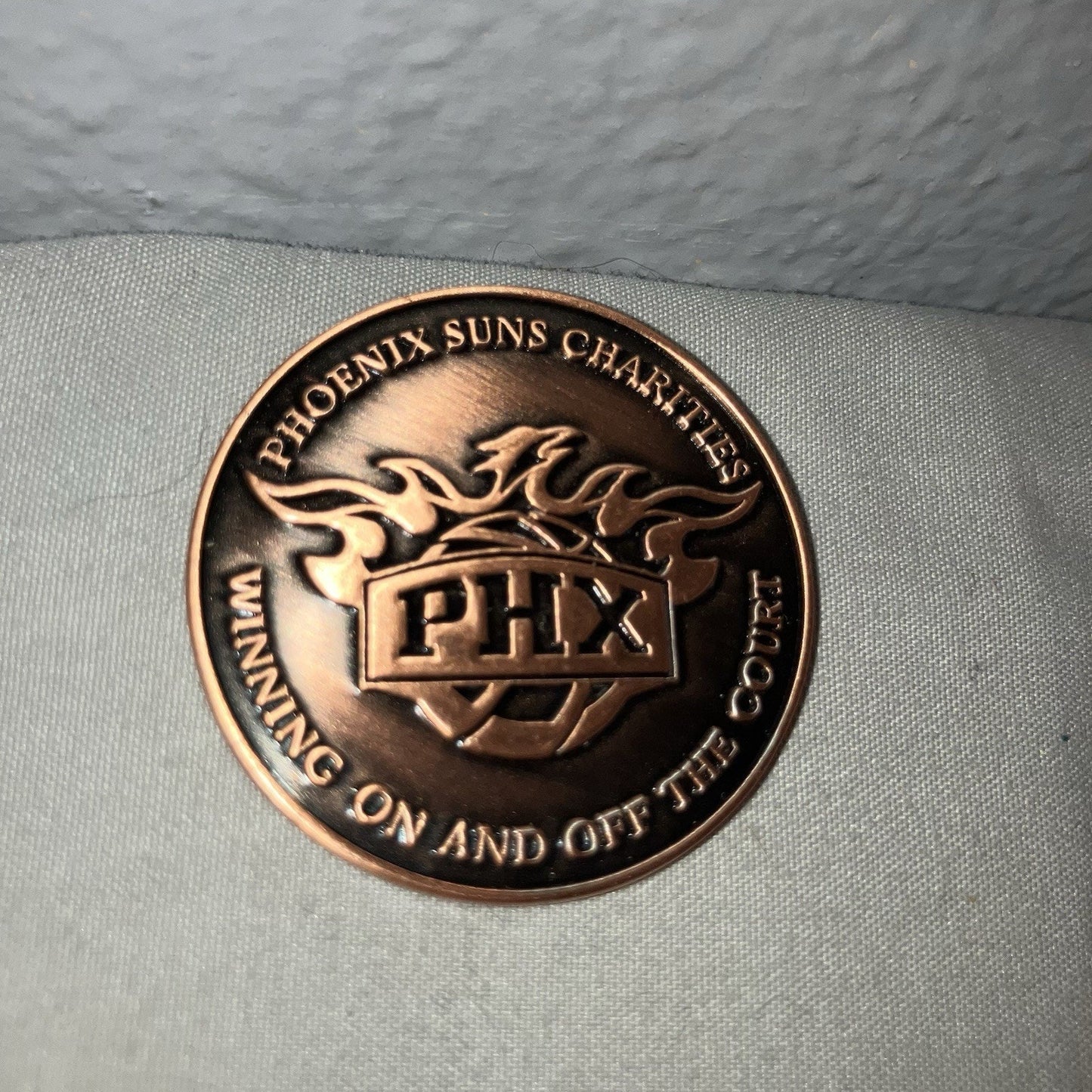 NBA Phoenix Suns Early 2000’s Vintage Collectible Charities Charity Coin Medal