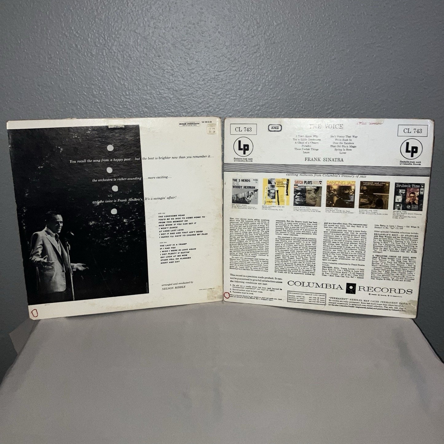 Vinyl Record Frank Sinatra A Swingin’ Affair! / The Voice Works See Pics / Info