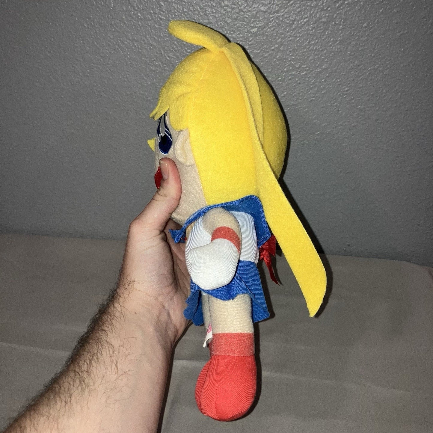 Sailor Moon Winking 2008 Stuffed Plush Toy Doll Fw Japan Japanese Brand *Damaged