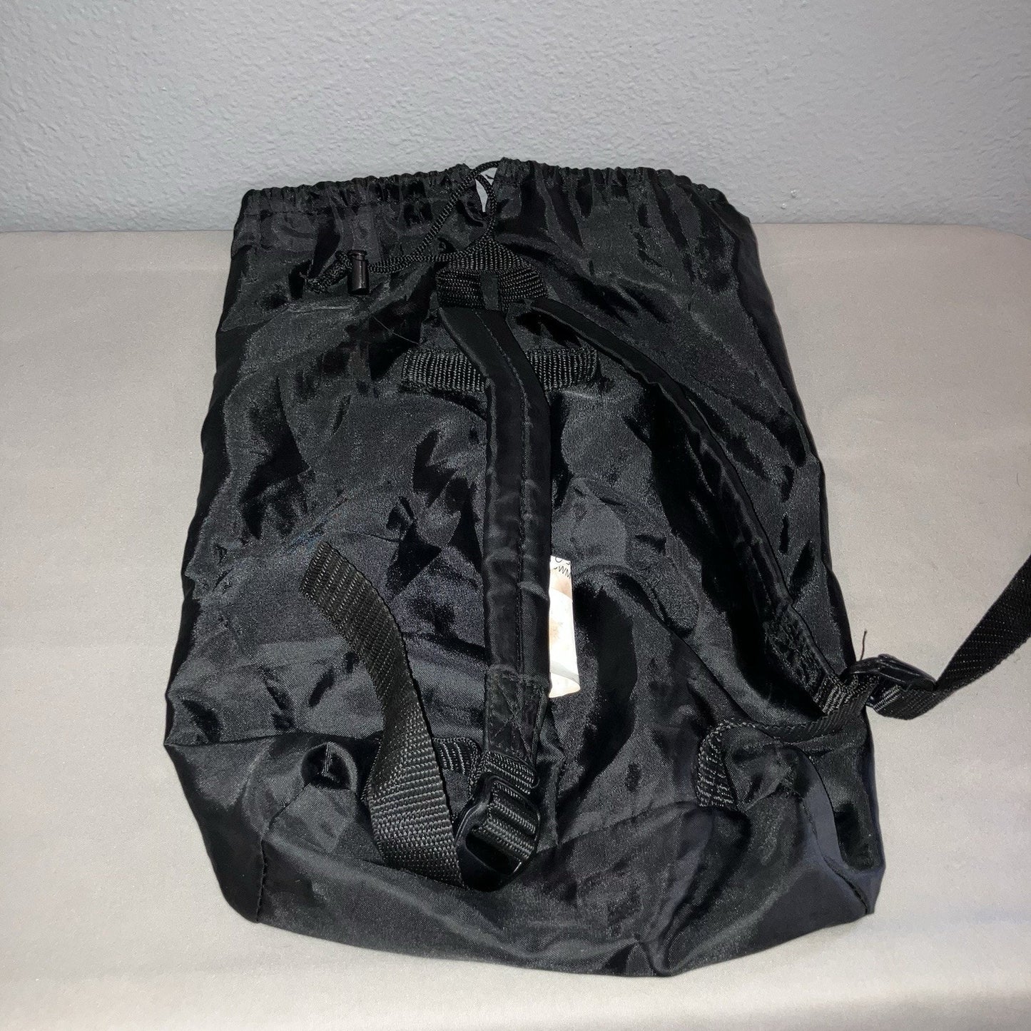 Marvel Spider-Man Drawstring Backpack Nap Sack With Mesh Pocket On Front Used