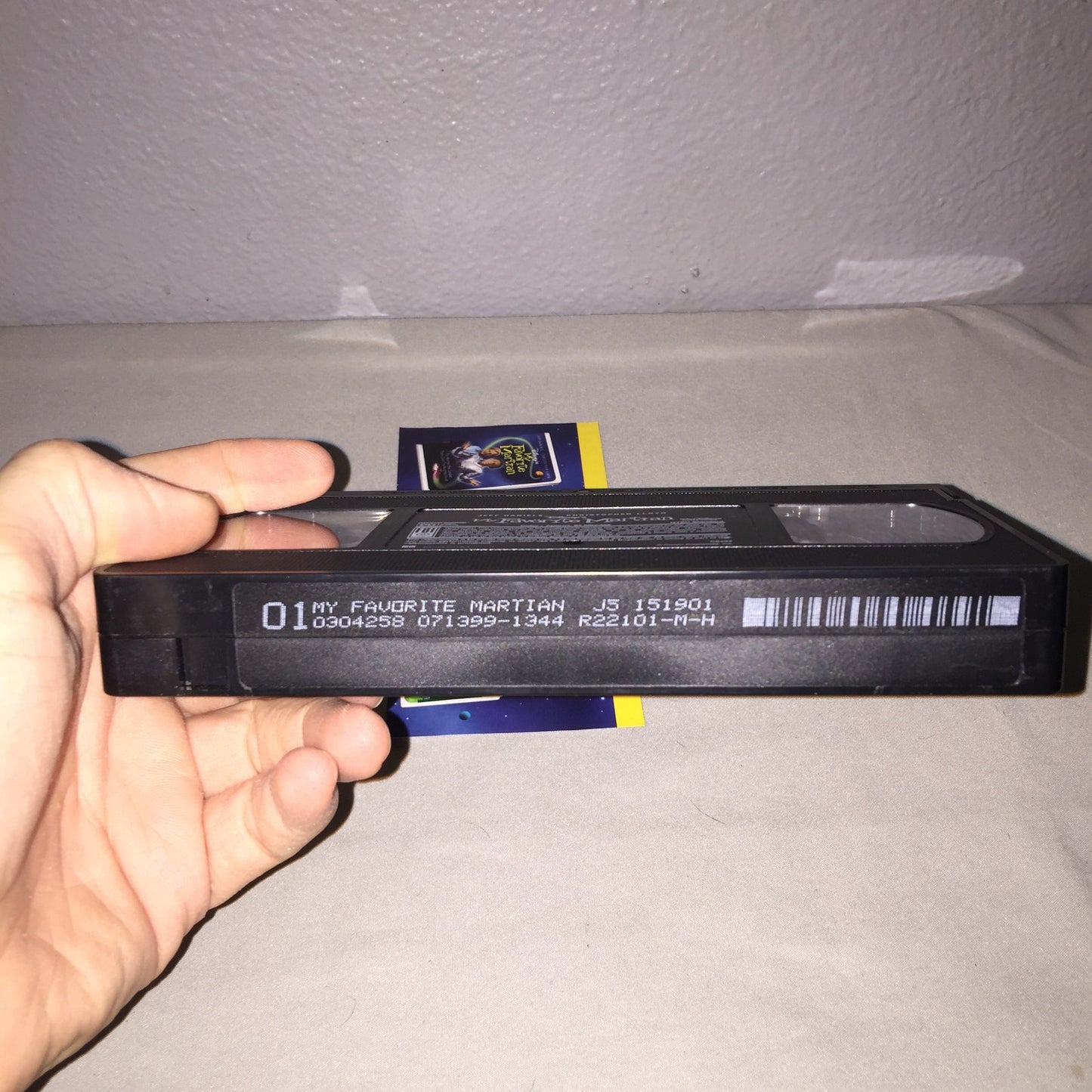 Vhs Used Disney My Favorite Martian Single Clamshell Tape Christopher Lloyd