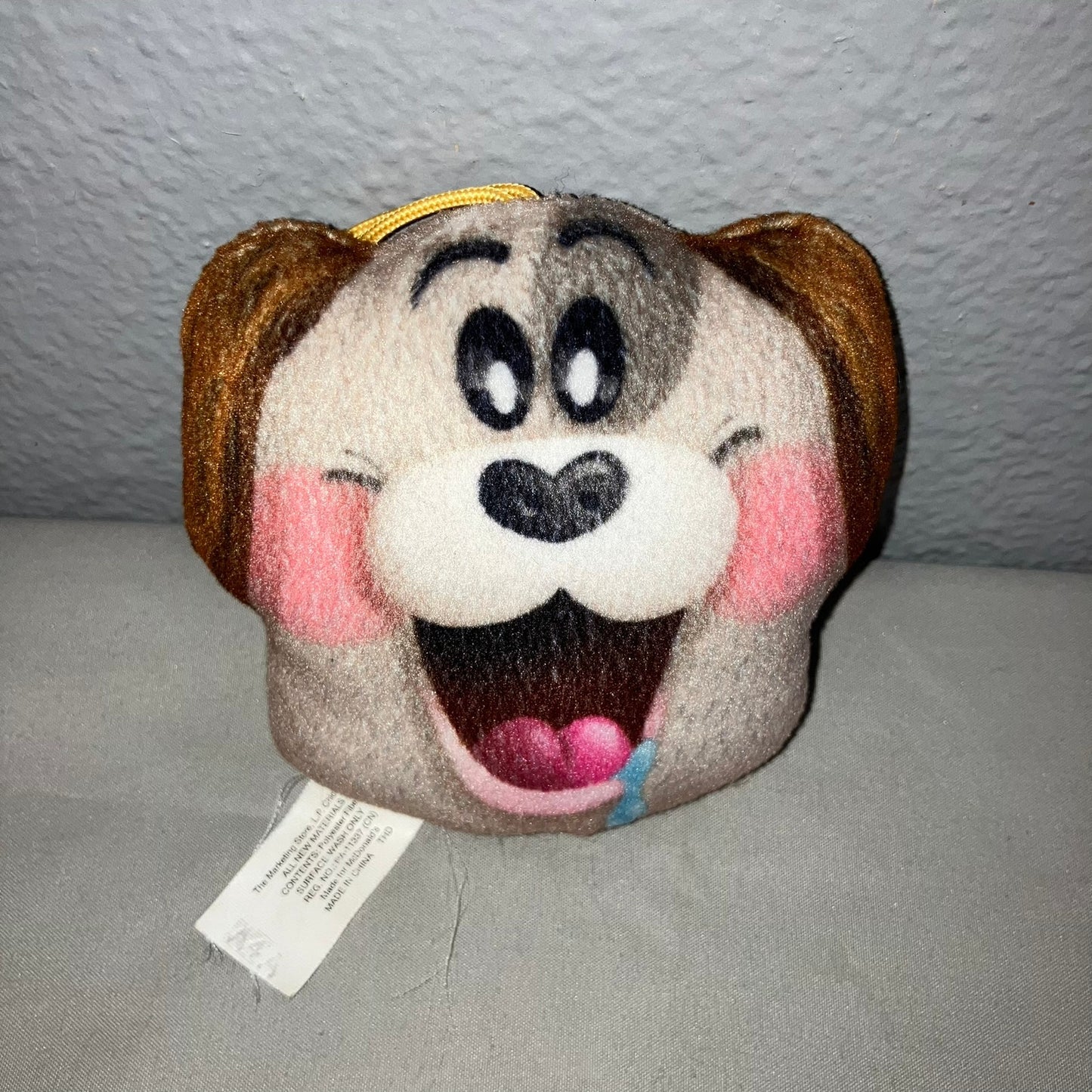 FF Toy McDonald's Emoji Movie Slobbering Puppy Plush Stuffed Animal Happy Meal