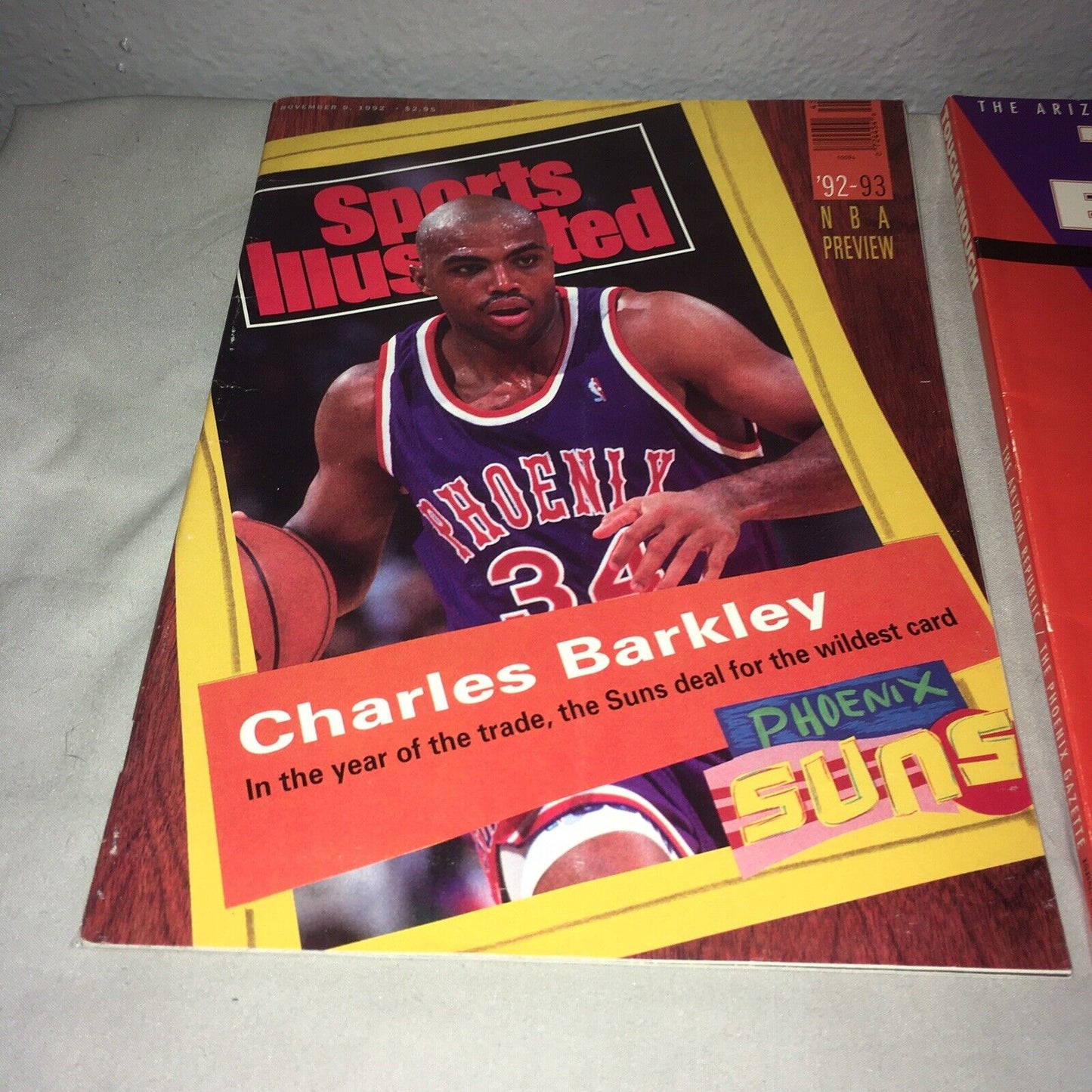 Phoenix Suns Charles Barkley 90s Vintage Magazine Lot Good Used Condition But 1