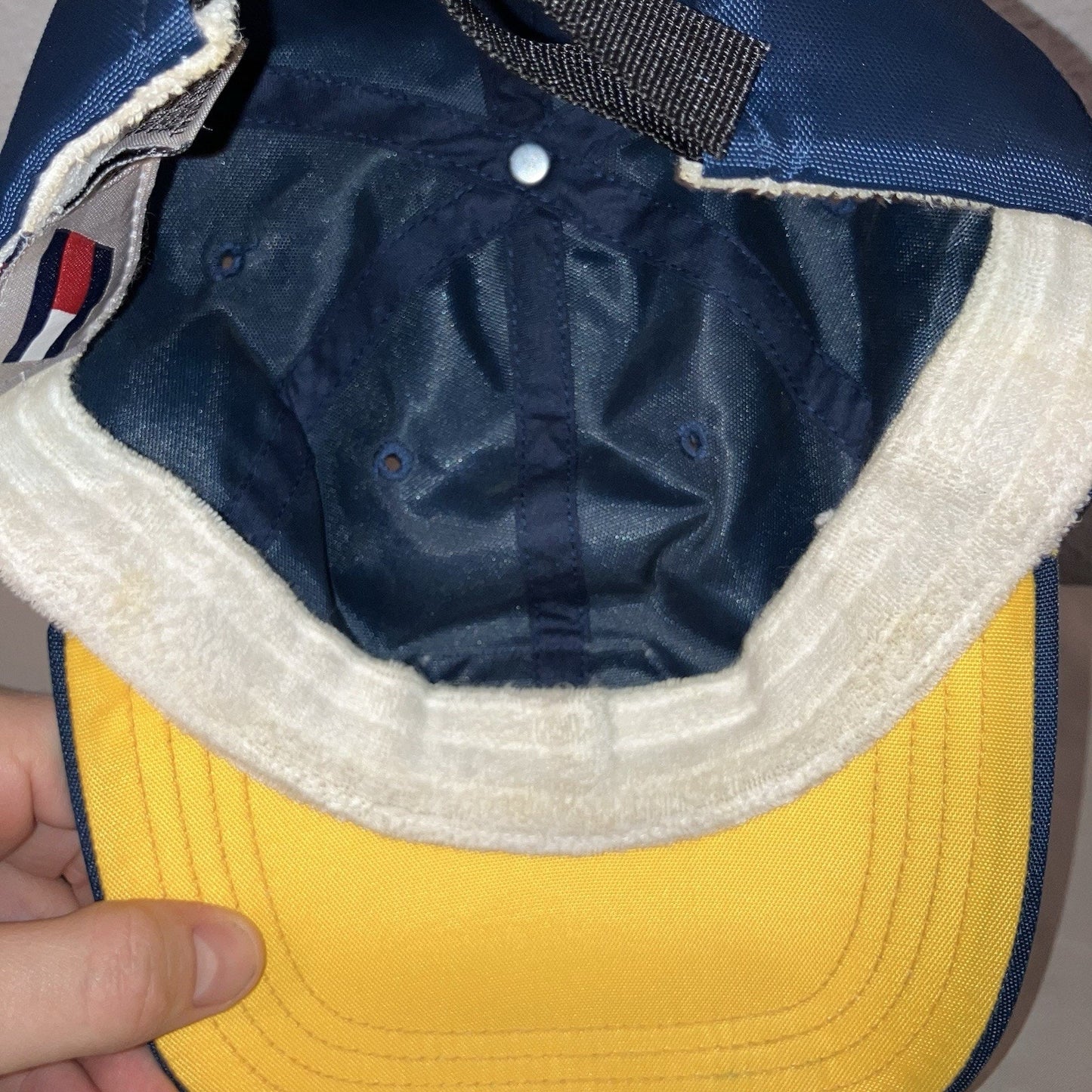 Hat Tommy Hilfiger Athletics Rare Vintage Adjustable Strapback Strap Cap Used