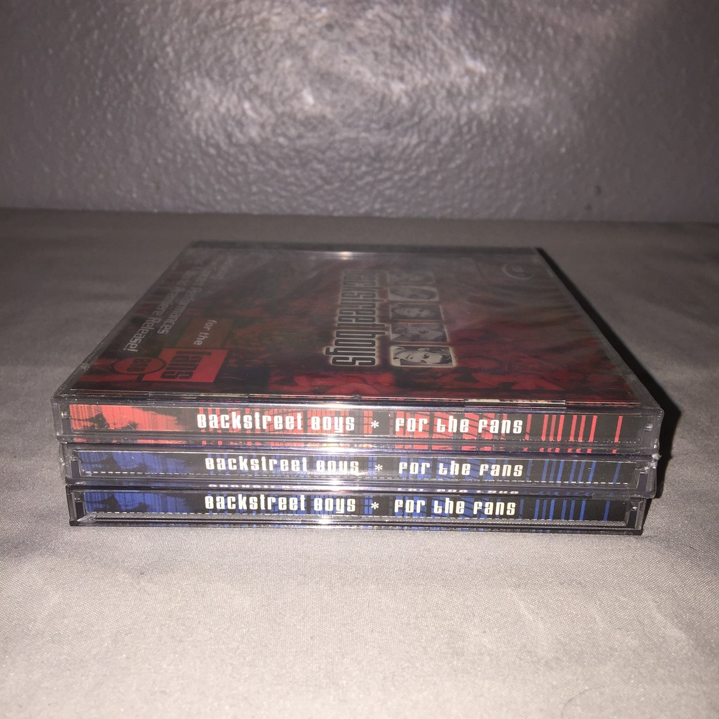 Backstreet Boys For The Fans Cd 1 + 2 Sealed + 1 Open / Howie Burger King FF Toy