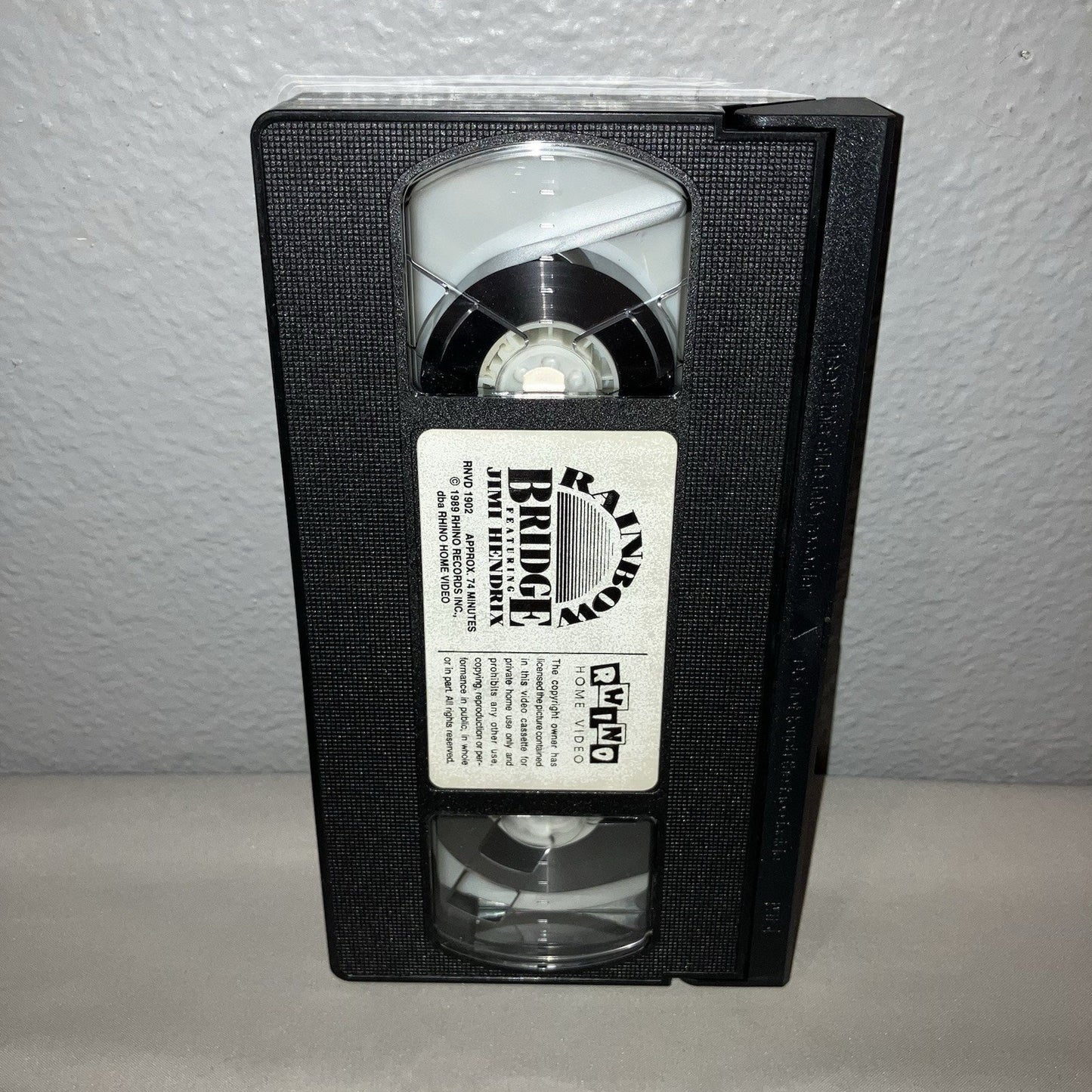 Vhs Used Jimi Hendrix Rainbow Bridge Concert 1990 Tape Works Box Still Wrapped