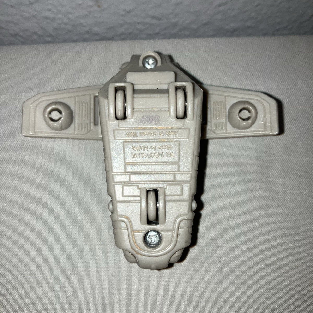 Star Wars Republic Launcher Gunship 2010 McDonald’s FF Toy Missing Back Piece