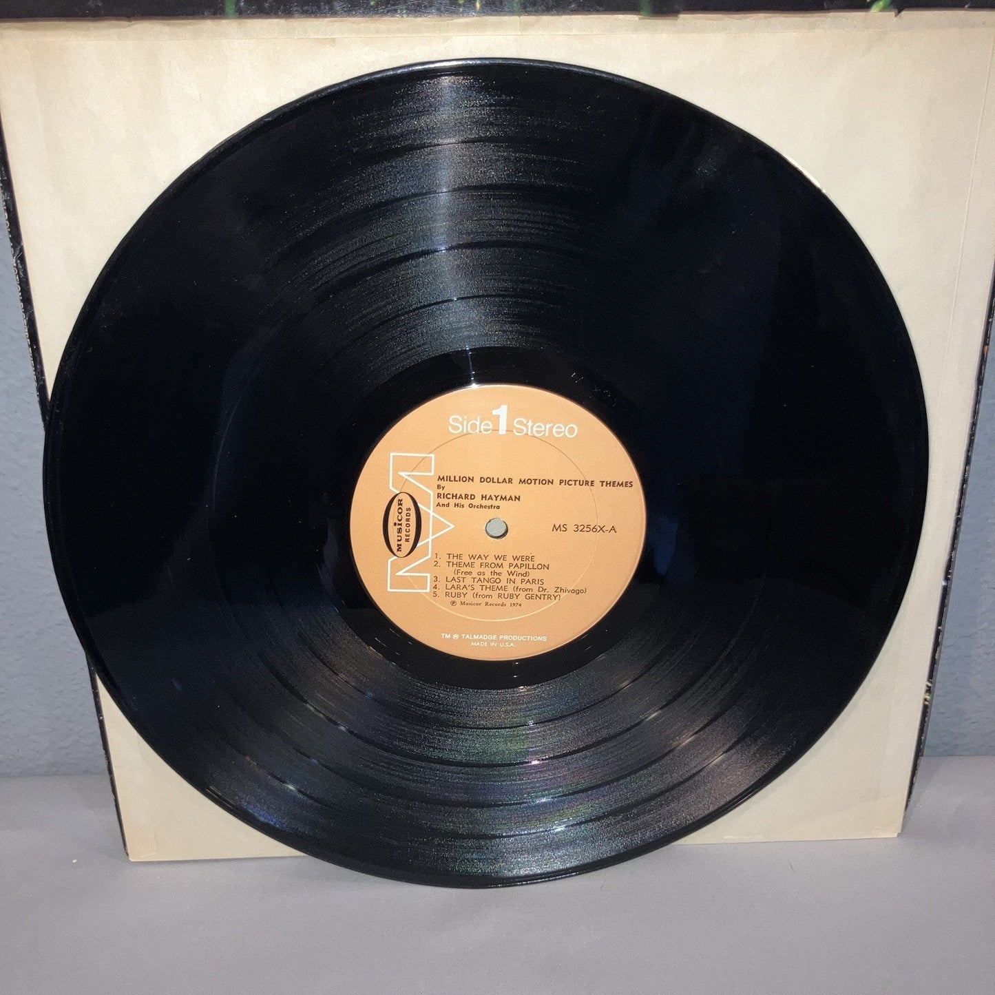 Vinyl Record Richard Hayman Million Dollar Motion Picture Themes LP Exorcist