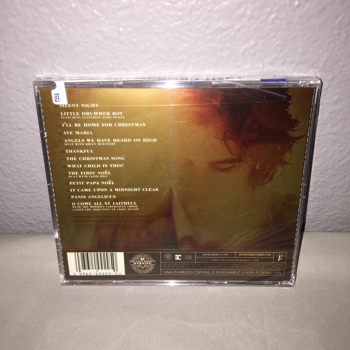 Christmas Cd Sealed New Josh Groban Noel Noël Xmas London Symphony Orchestra