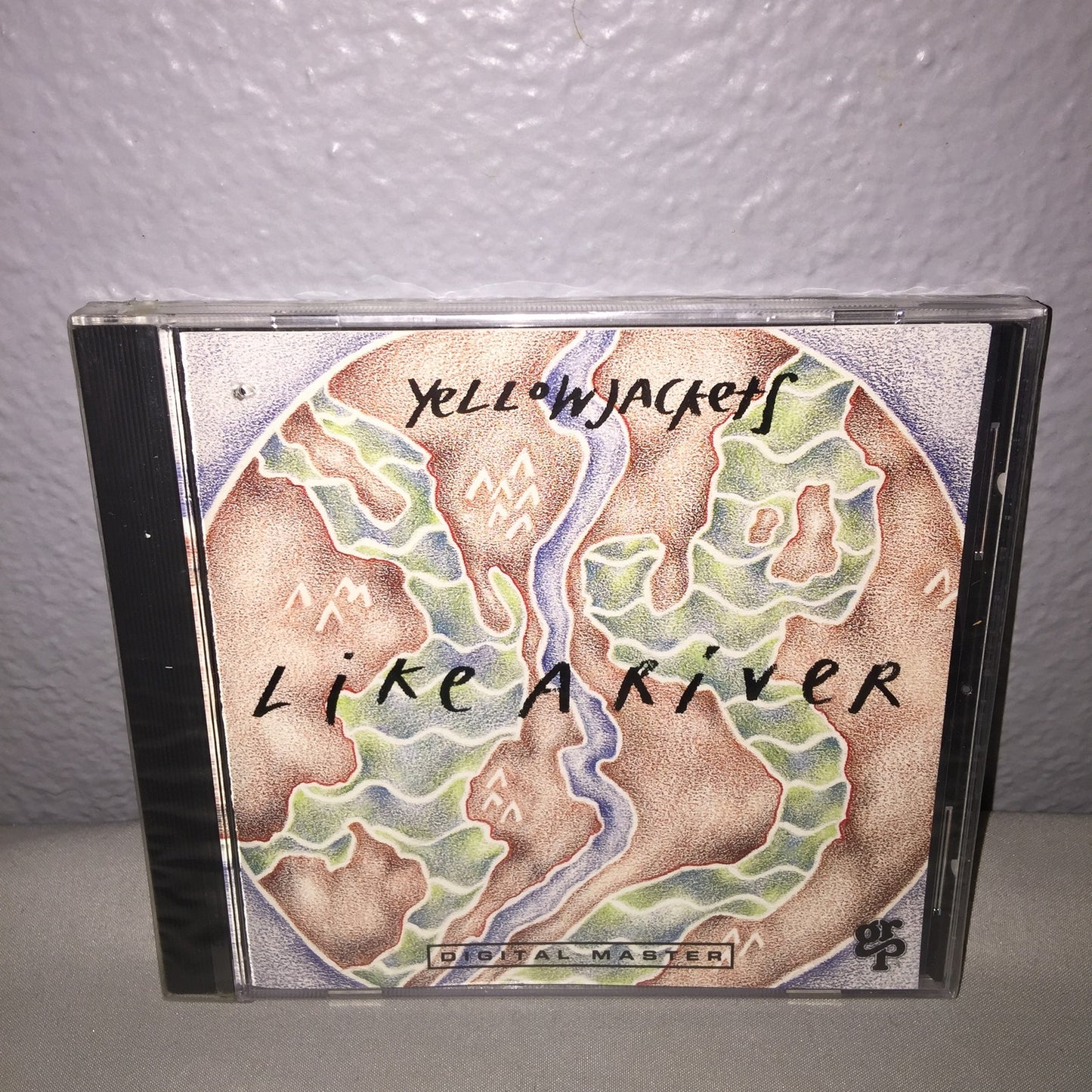 Cd Sealed New Yellowjackets Like A River *Hole In Case / Corner Broke See Info*