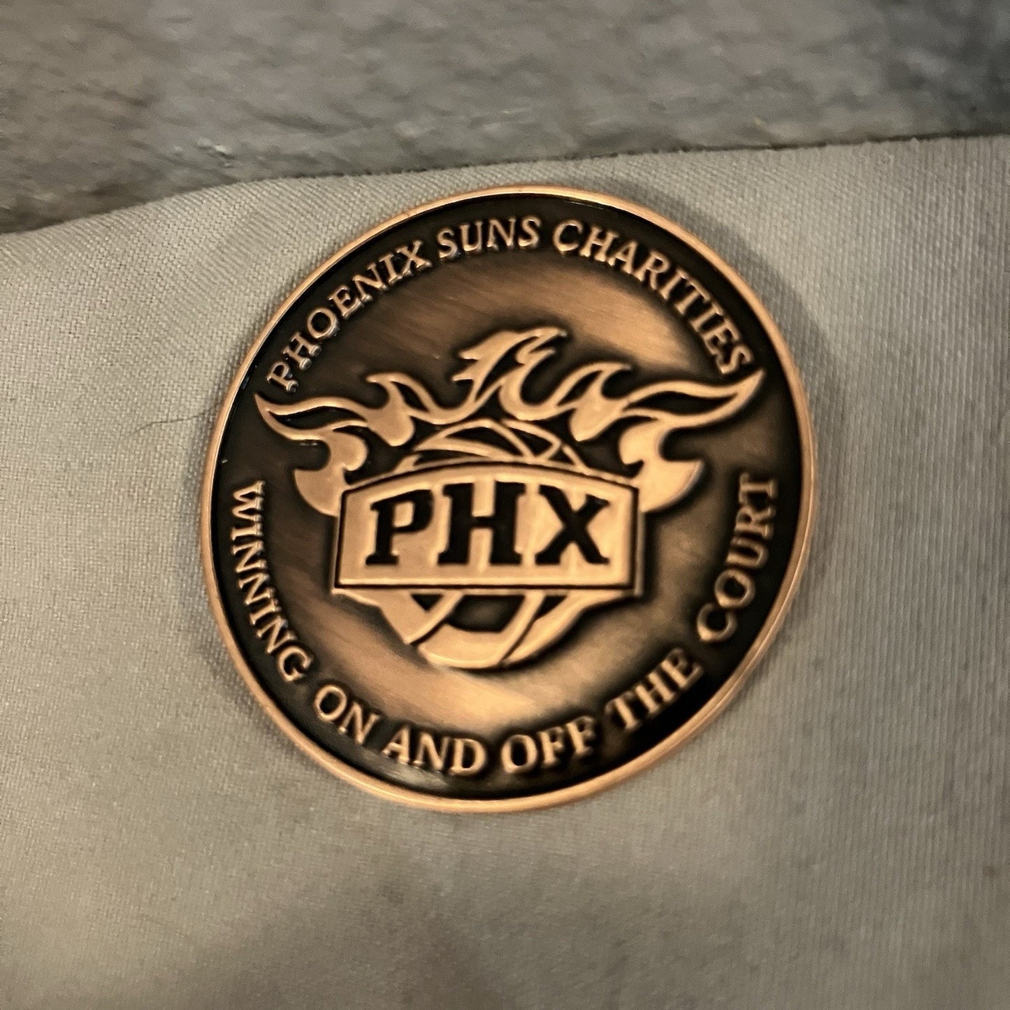 NBA Phoenix Suns Early 2000’s Vintage Collectible Charities Charity Coin Medal