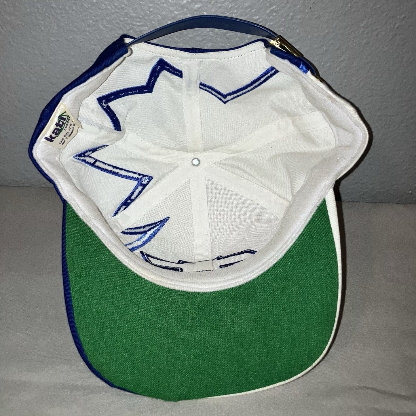 Hat Chevrolet Chevy White Shark Tooth Vintage Adjustable Strapback Baseball Cap