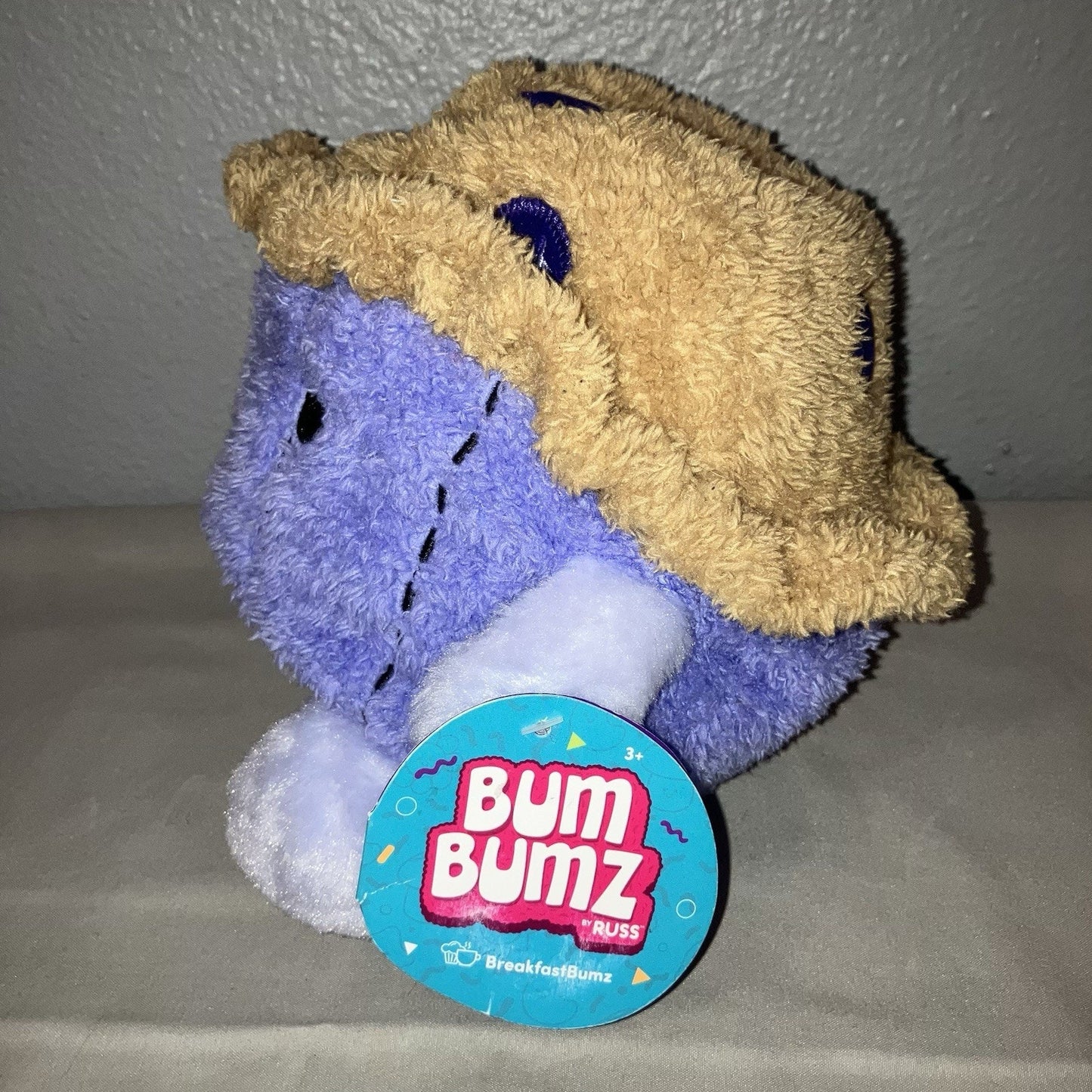 New Nwt 7.5" Breakfast BumBumz Collectible Plush Stuff Blueberry Muffin Melissa