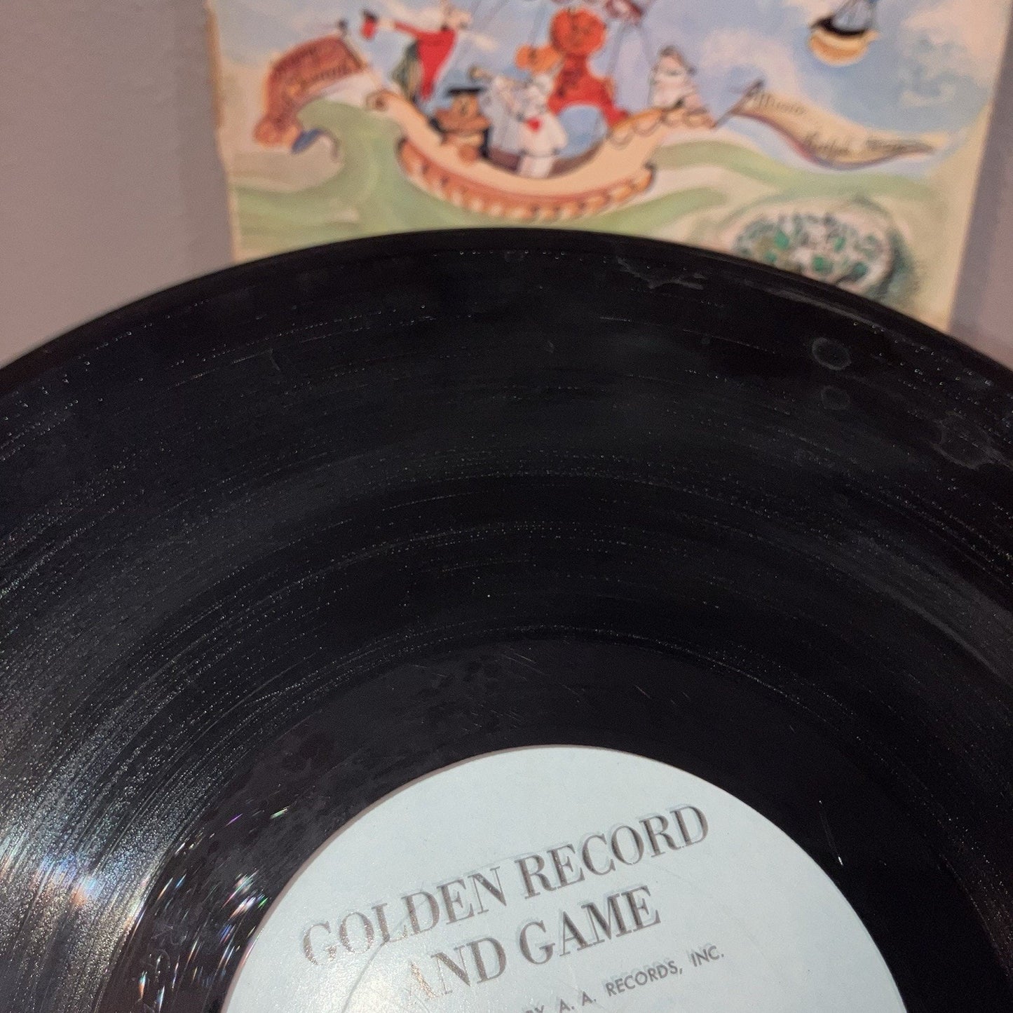 Vinyl Record The Wizard of Oz Returns Album / Board Game *Missing Instructions*