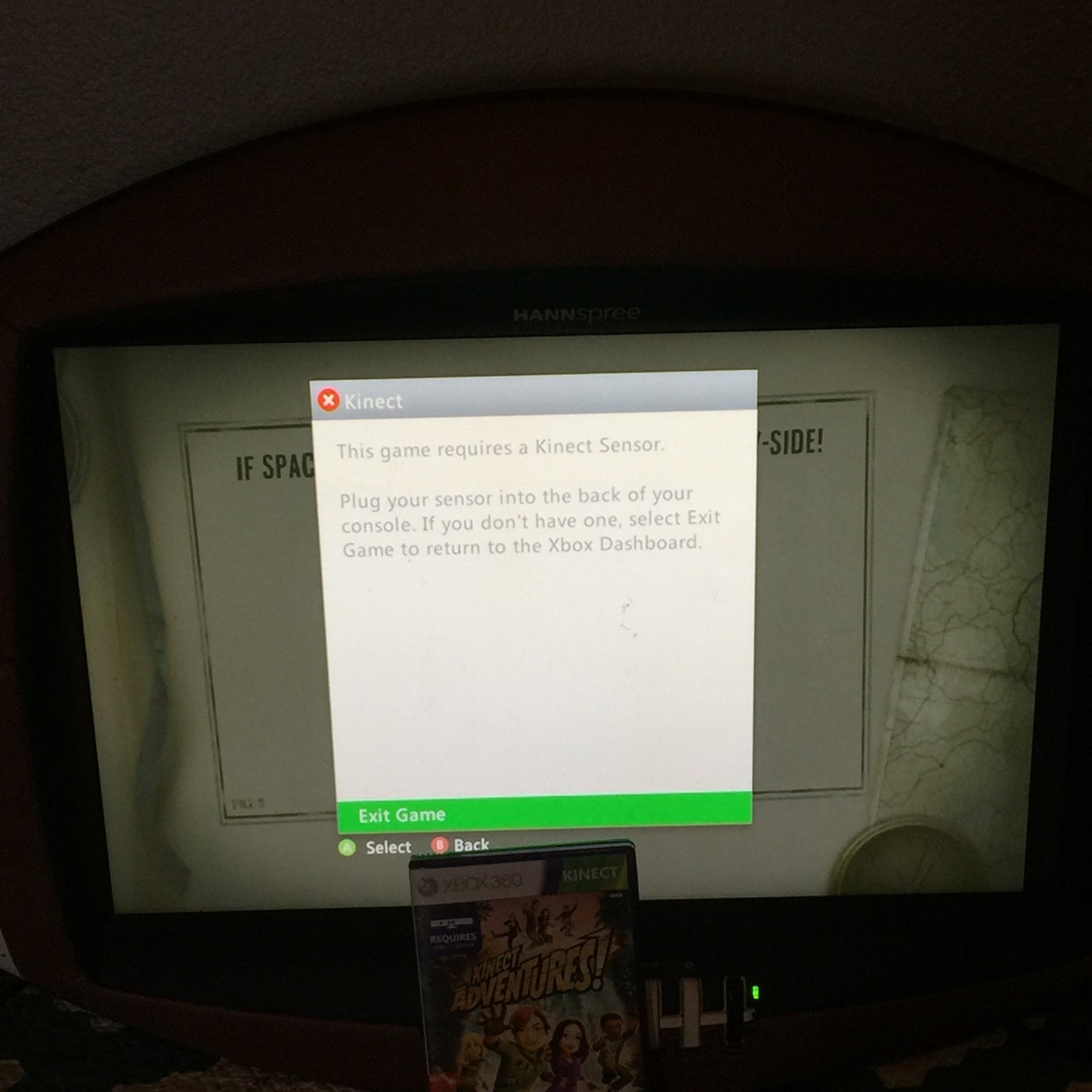 Xbox 360 New Sealed Kinect Adventures / Open Kinect Adventures Enjoy / Collect 1