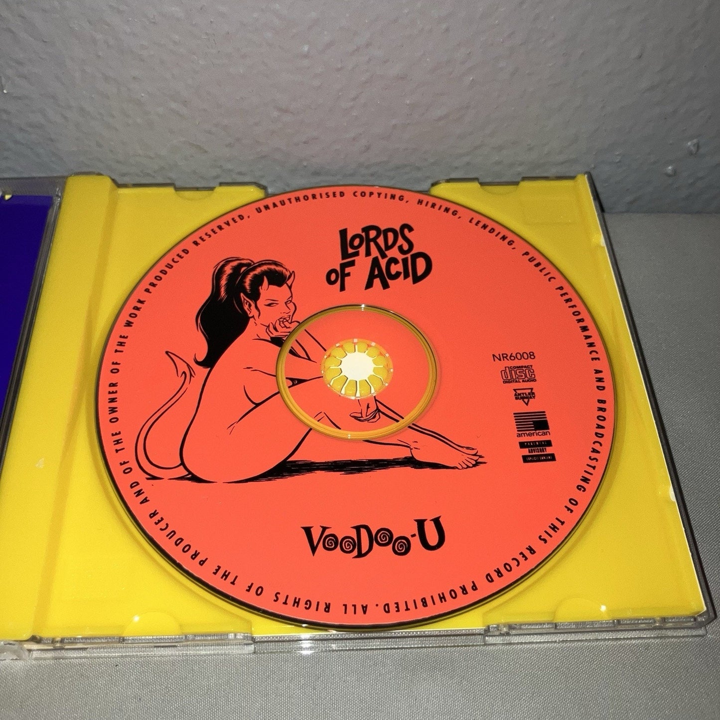 Cd Used Lords Of Acid Voodoo U 1996 Rare OOP 90s Electronica & Industrial Music