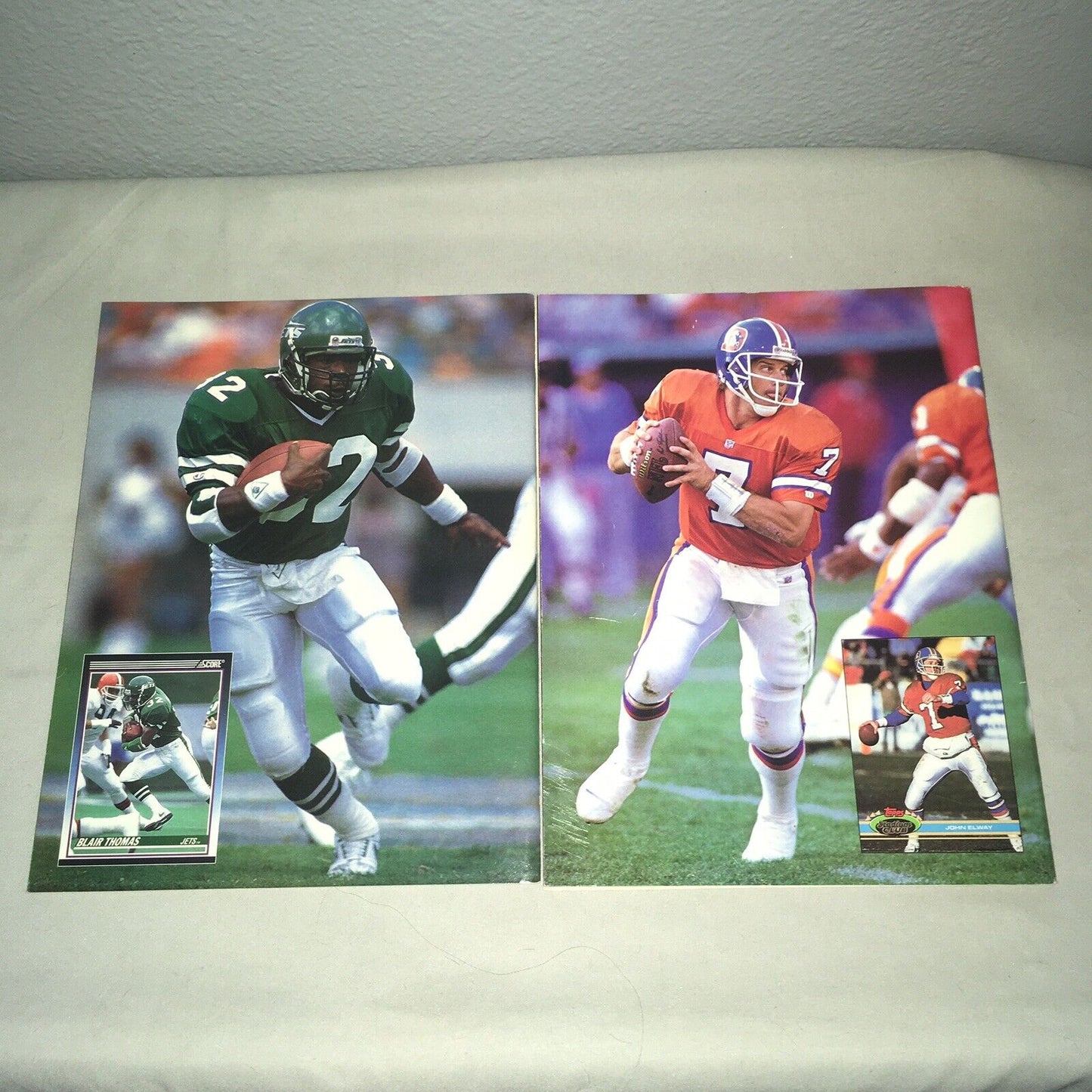 Beckett NFL Football Card Monthly Issues #21 #25 December 1991 April 1992 *Used*