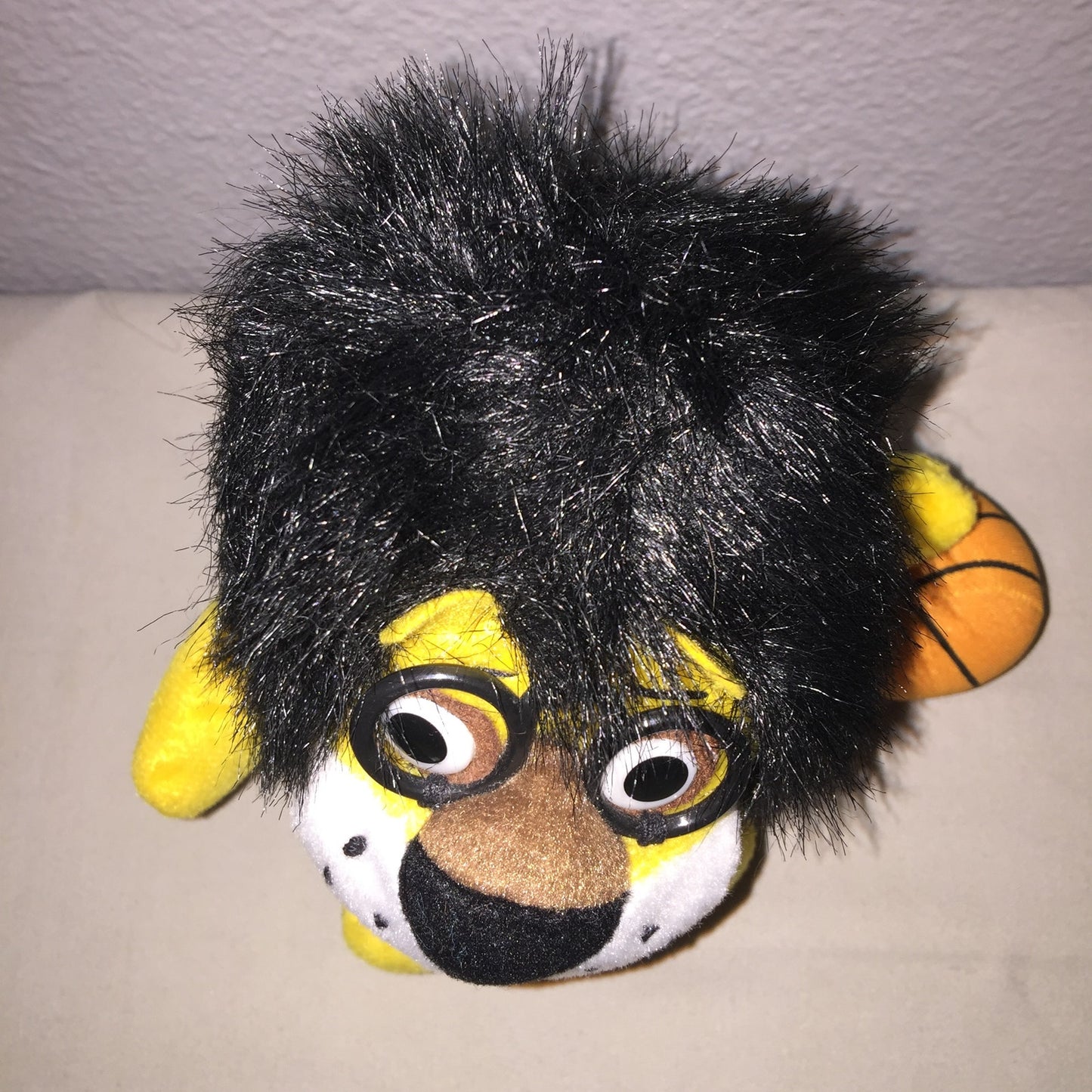 Chicago Bulls Hubert Lion 8" Bmo Harris Bank Stuffed Animal Plush Used Good Cond