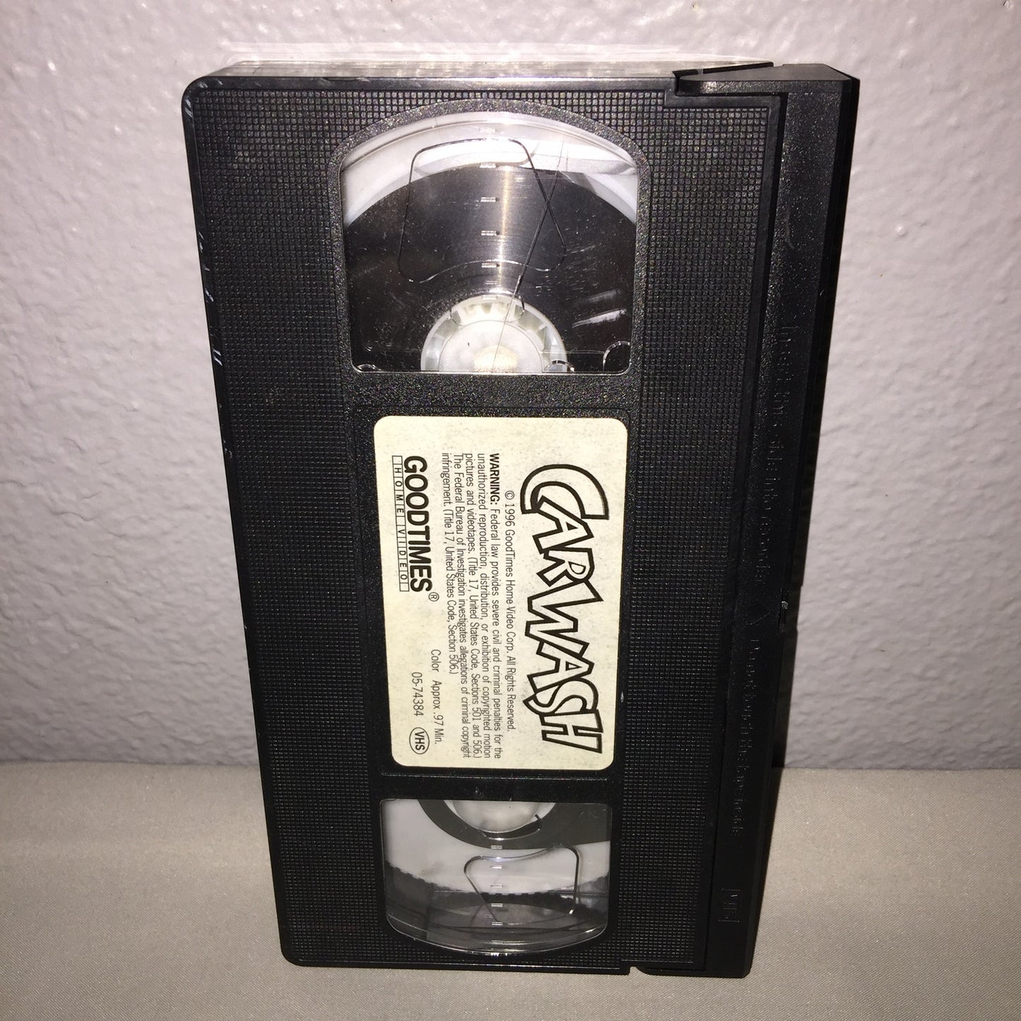 Vhs Used Car Wash Tape Richard Pryor George Carlin 1976 70's Movie 1996 Vhs Tape