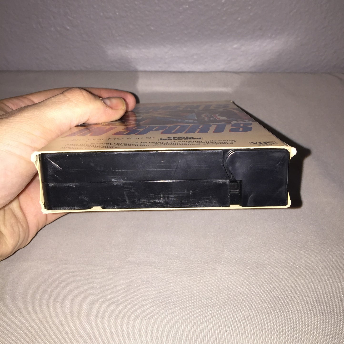 Vhs Used Sports Illustrated Not-So-Great Moments In Sports Tape Hbo Tim McCarver