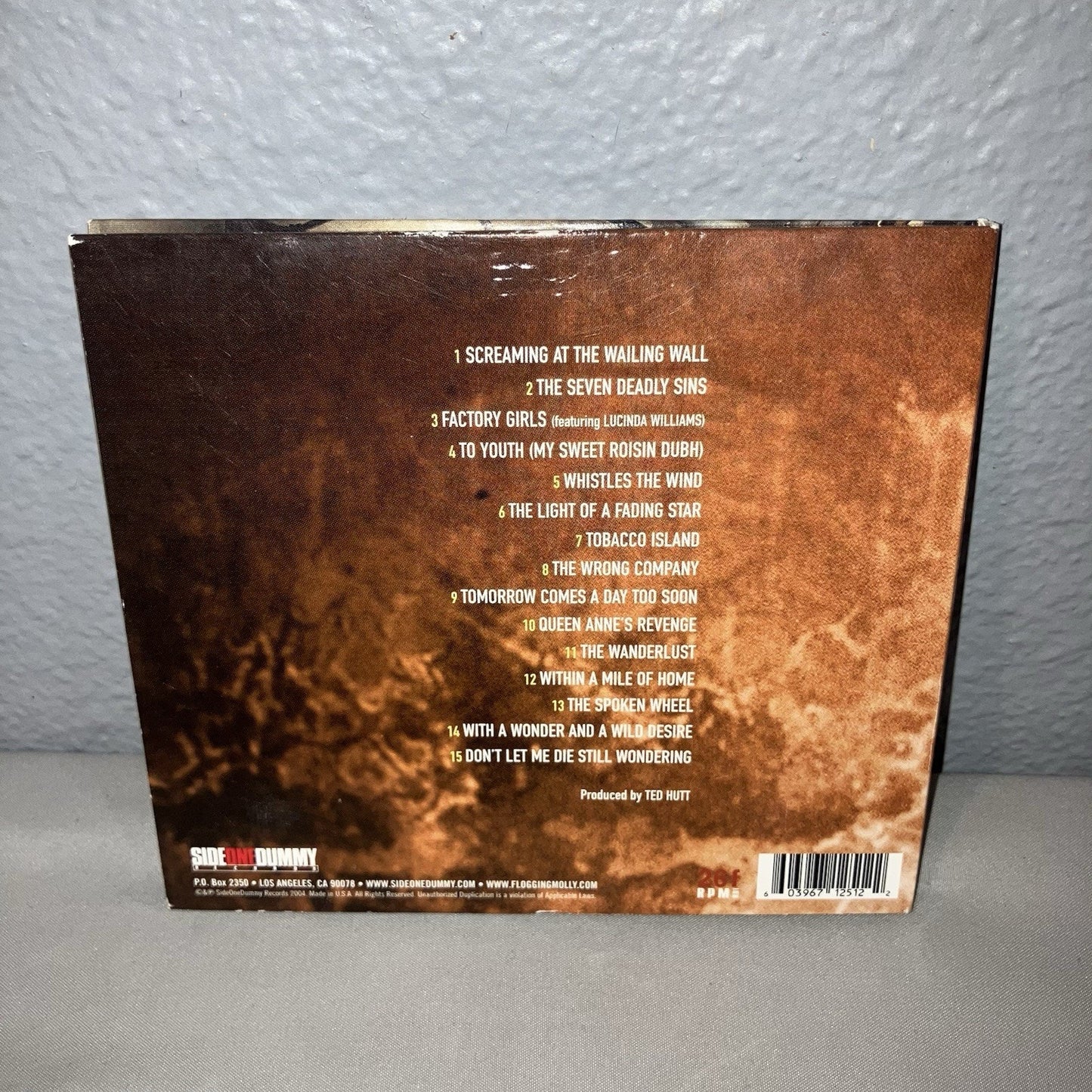 Cd Used Flogging Molly Within a Mile of Home 2004 Gatefold Ecopak Album Booklet