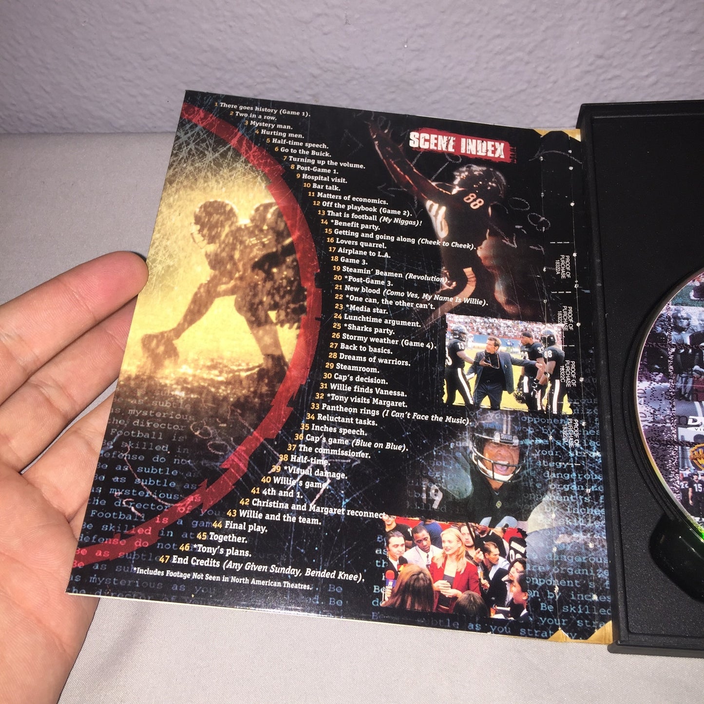 Dvd Used Any Given Sunday Special Director's Cut Star Studded Cast Warner Bros