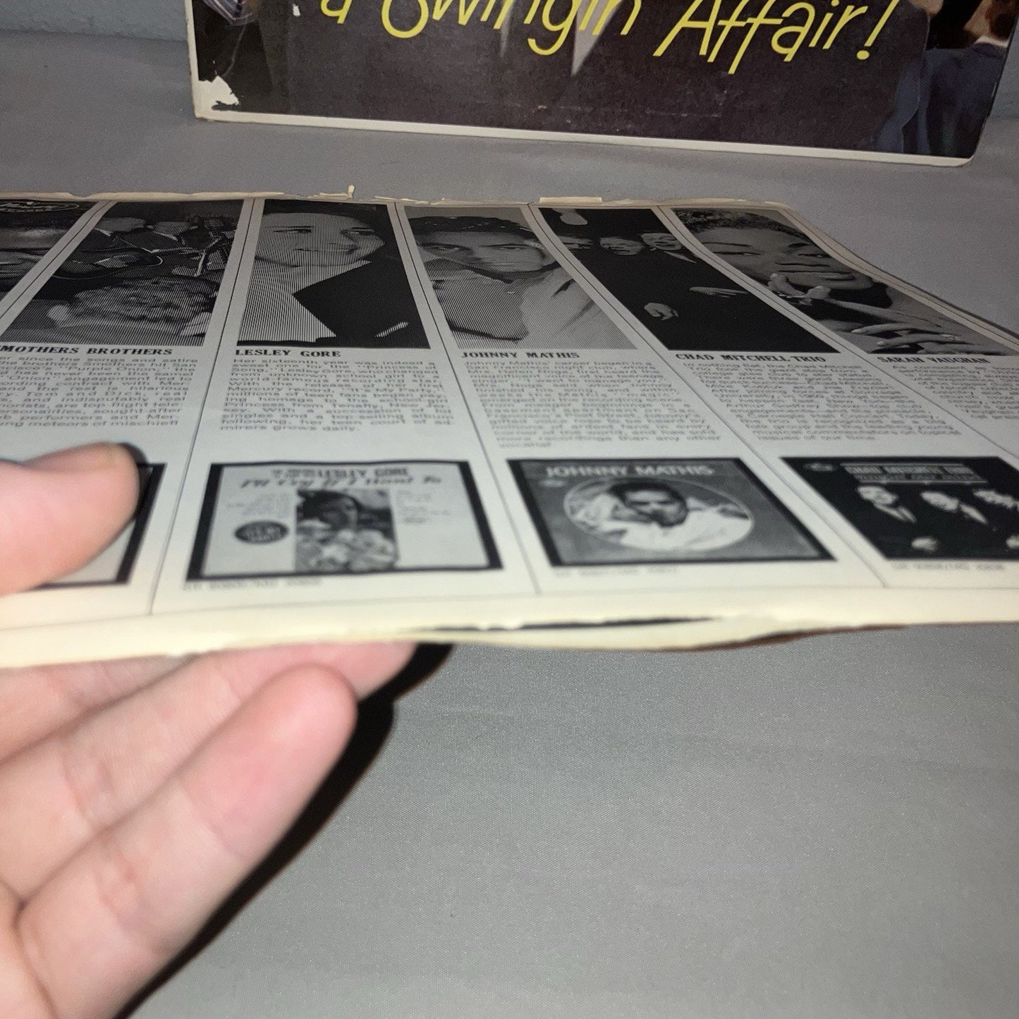 Vinyl Record Frank Sinatra A Swingin’ Affair! / The Voice Works See Pics / Info