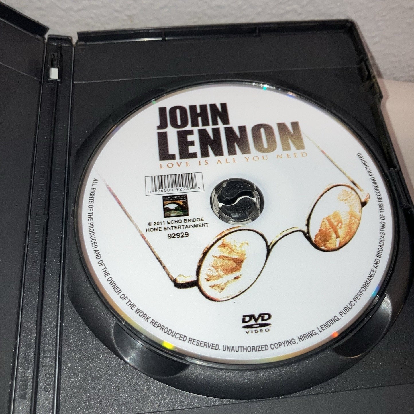 Dvd Used John Lennon Beatles Love Is All You Need Documentary 30th Anniversary