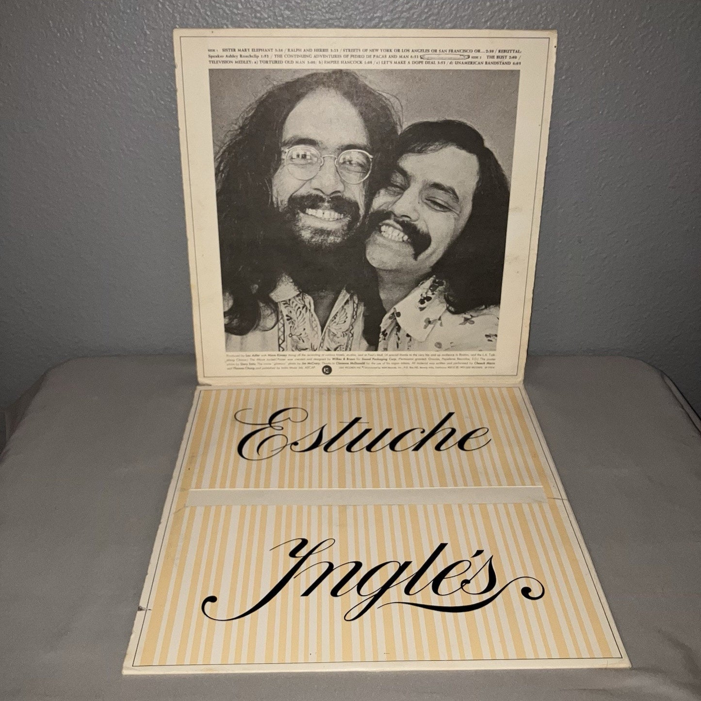 Vinyl Record Cheech And Chong Big Bambu LP 1972 *No Rolling Paper Included!